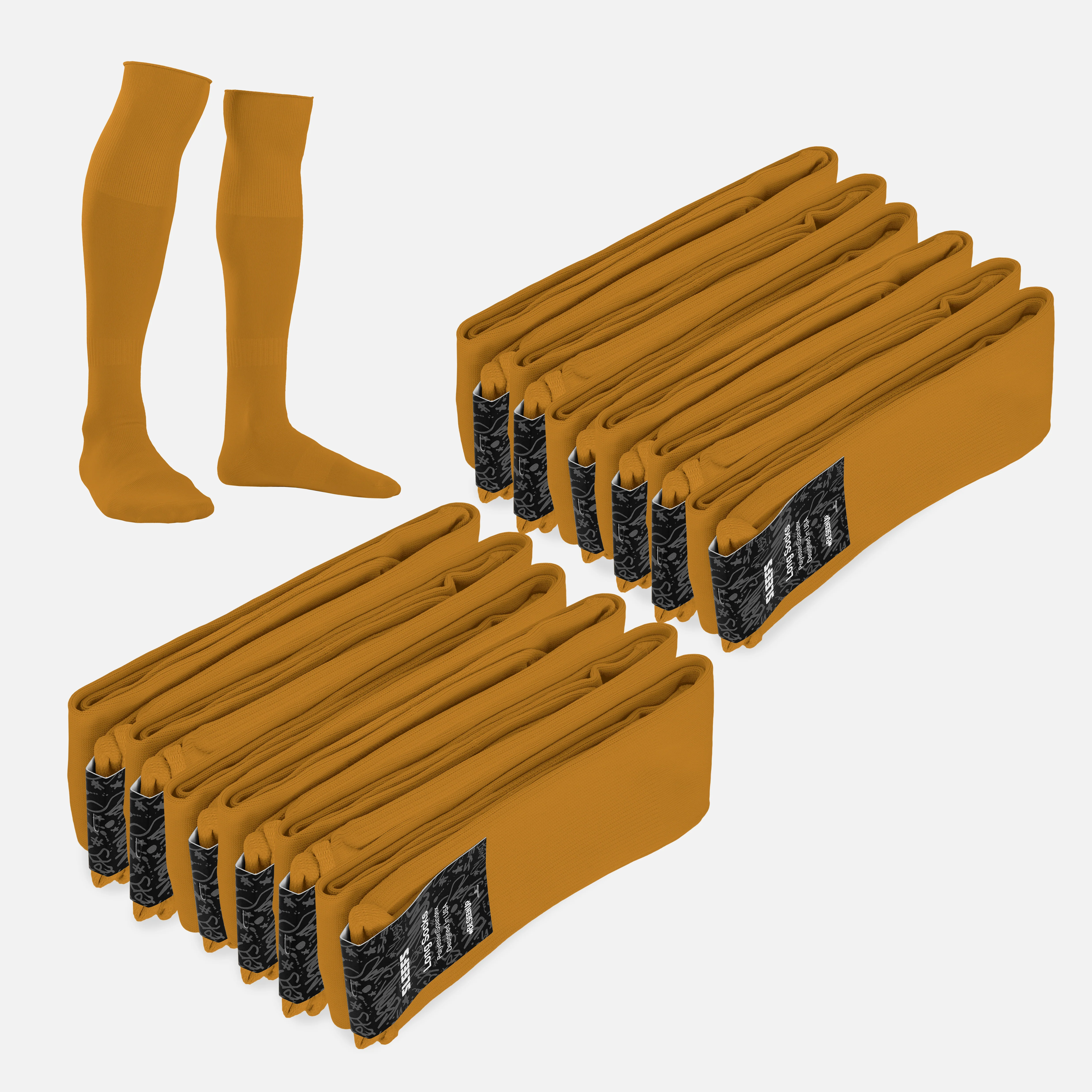 12 Pack Over The Knee Sport Socks - Image 7