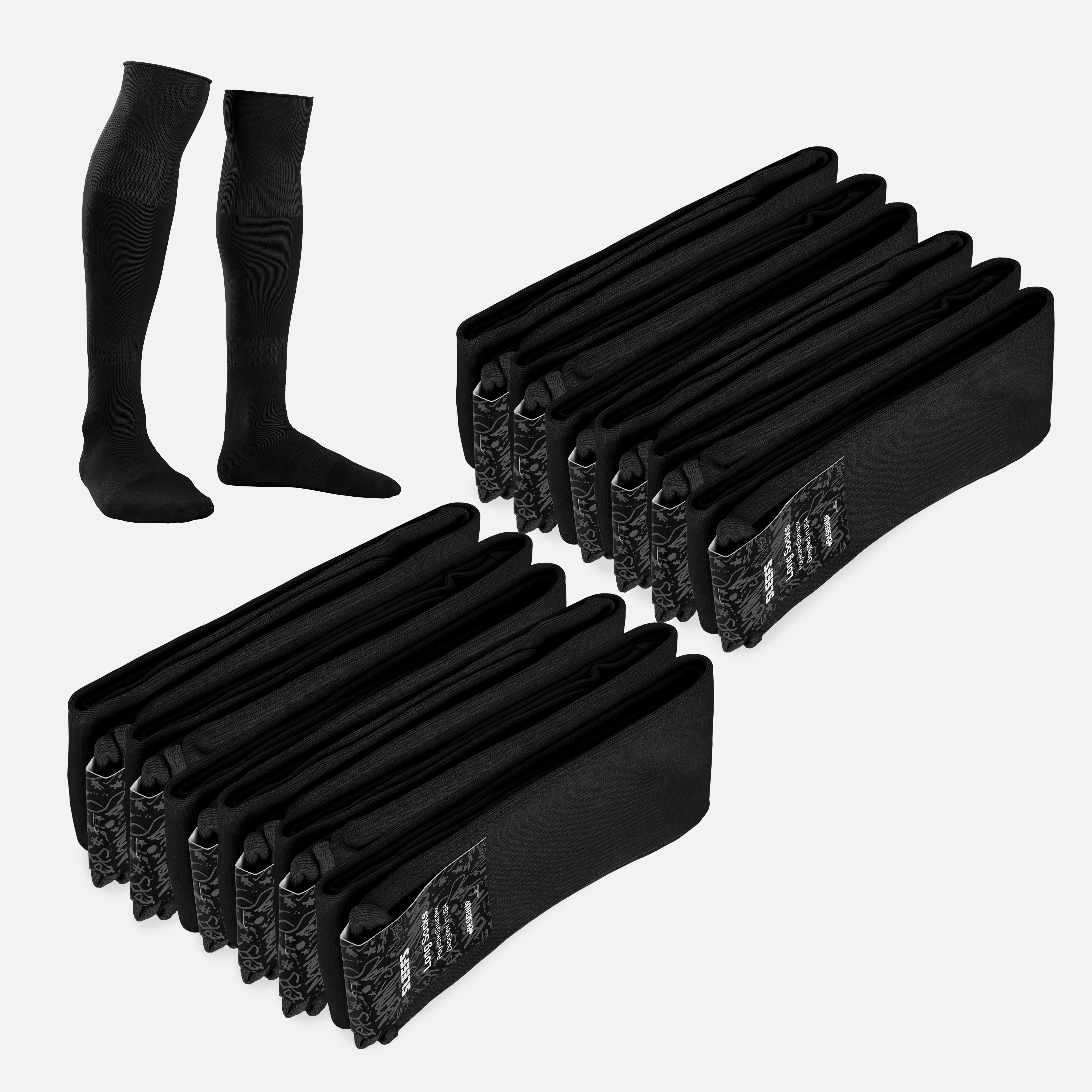 12 Pack Over The Knee Sport Socks - Image 8