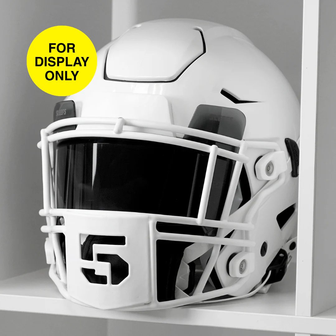 5 Stencil Font Football Facemask for Riddell SpeedFlex - Image 2