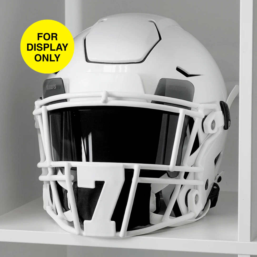 7 Jersey Font Football Facemask for Riddell SpeedFlex - Image 2
