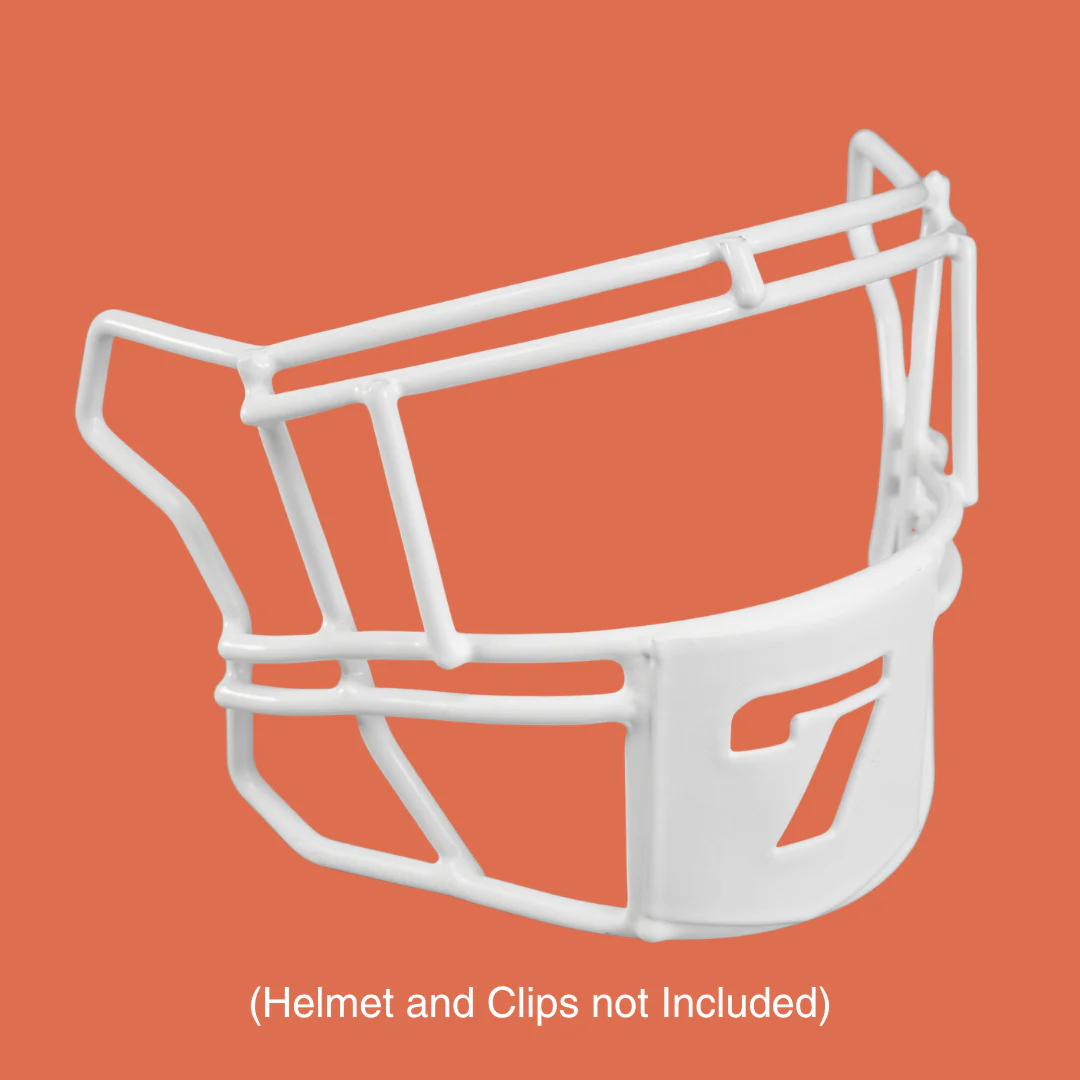 7 Stencil Font Football Facemask for Riddell SpeedFlex - Image 4