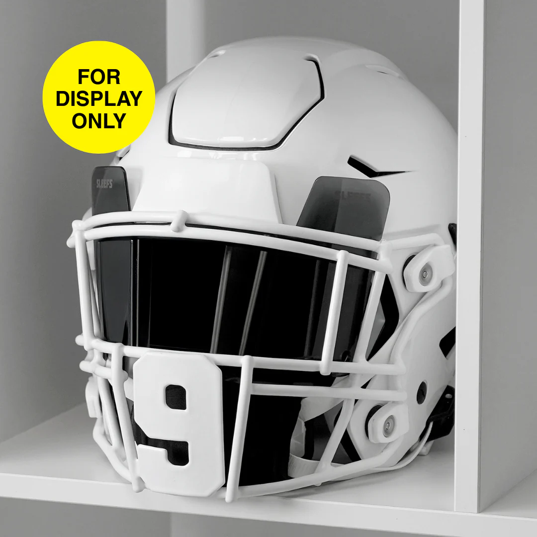 9 Jersey Font Football Facemask for Riddell SpeedFlex - Image 2