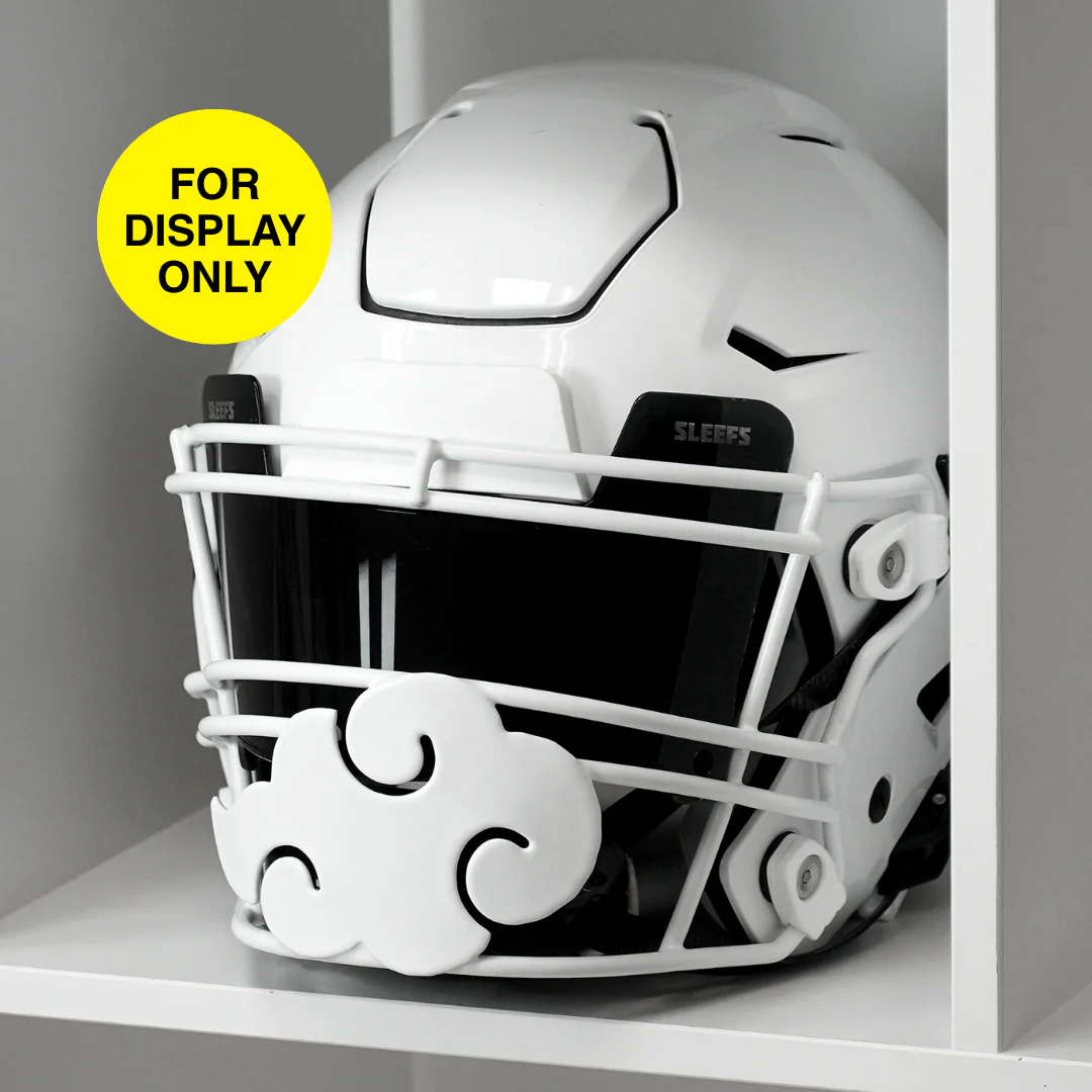 Anime Cloud Football Facemask for Riddell SpeedFlex - Image 2