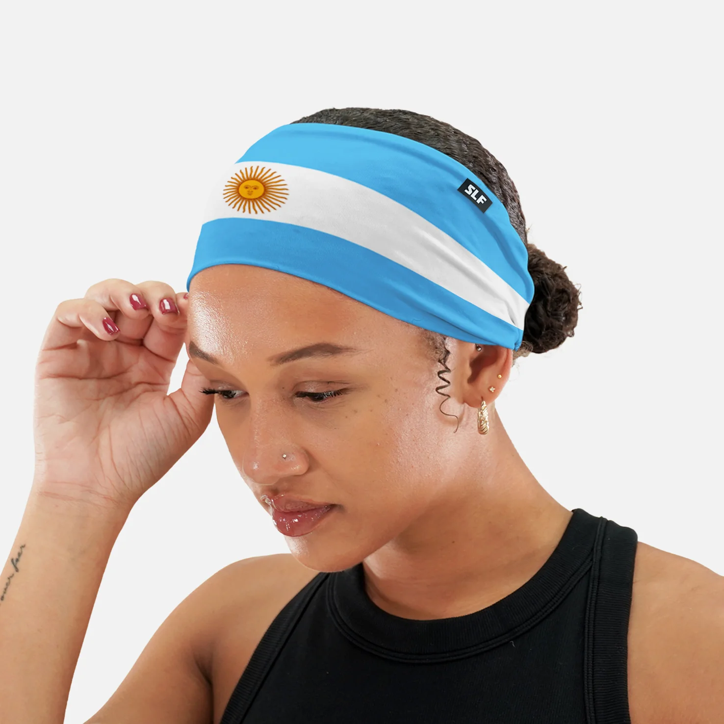 Argentina Flag Headband - Image 4