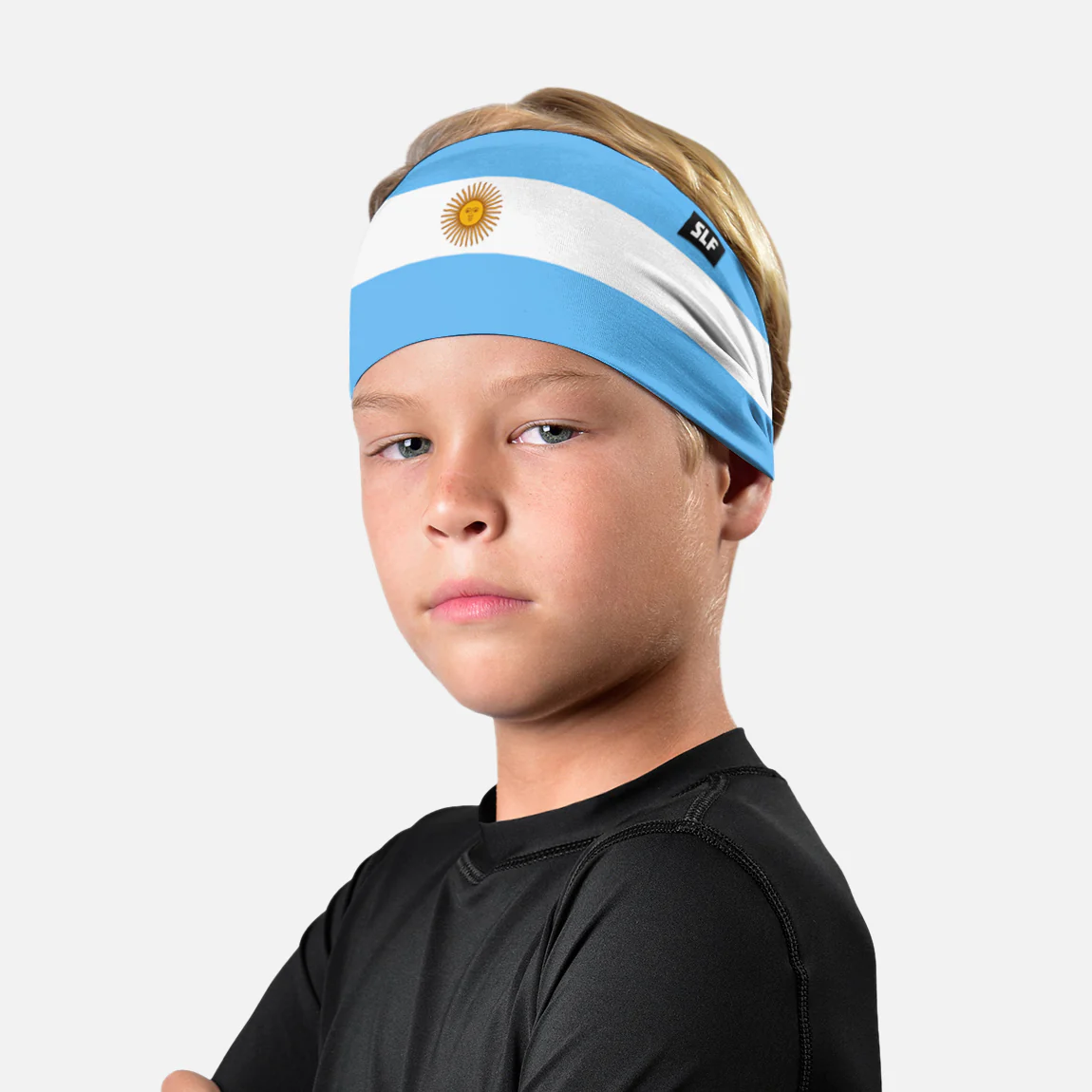 Argentina Flag Kids Headband - Image 2