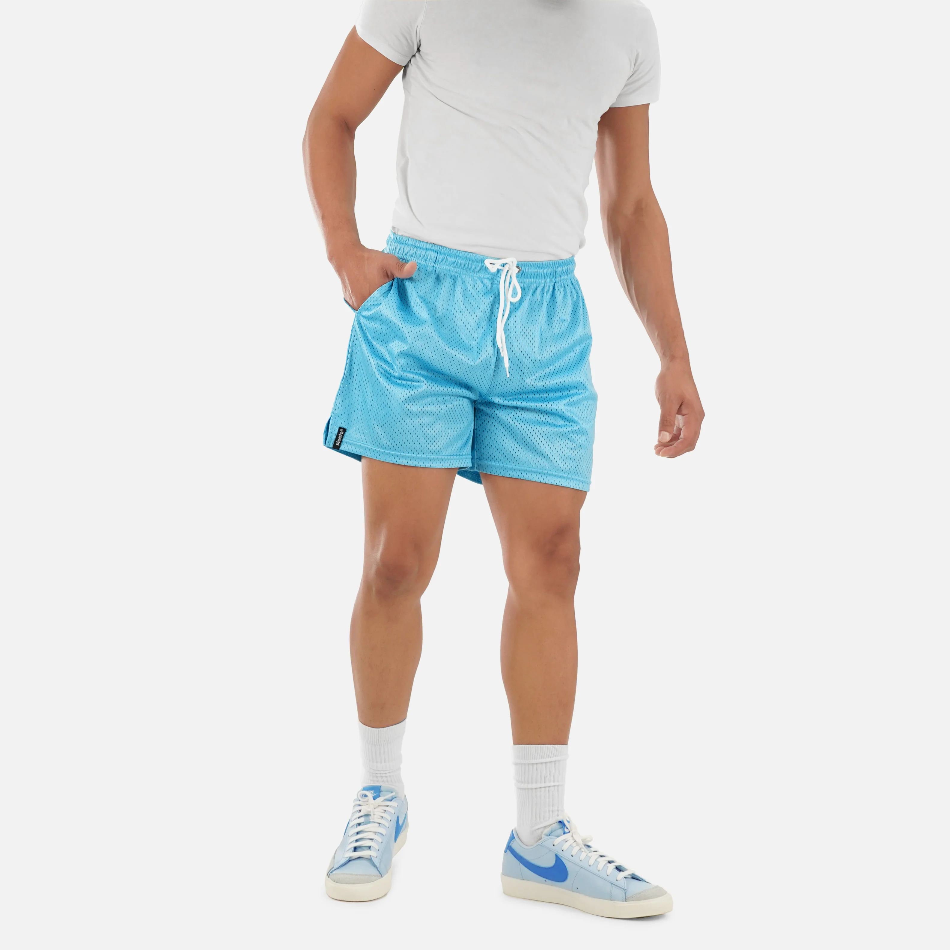 Baby Blue Shorts - 7" - Image 2