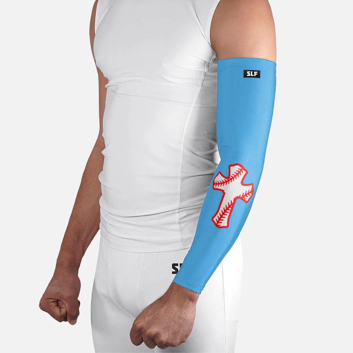 Baseball Cross Arm Sleeve - Image 18