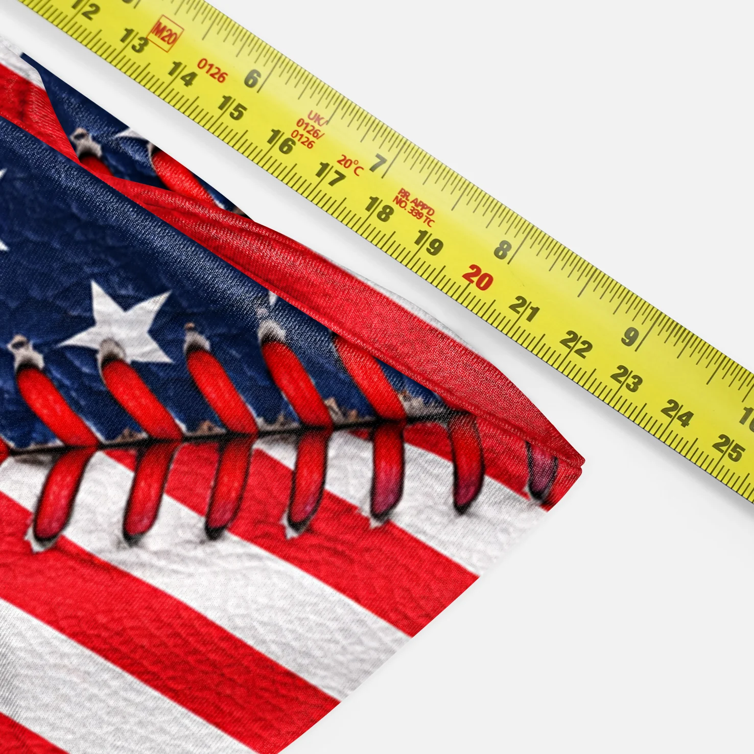 Baseball Lace All-Star USA Headband - Image 6