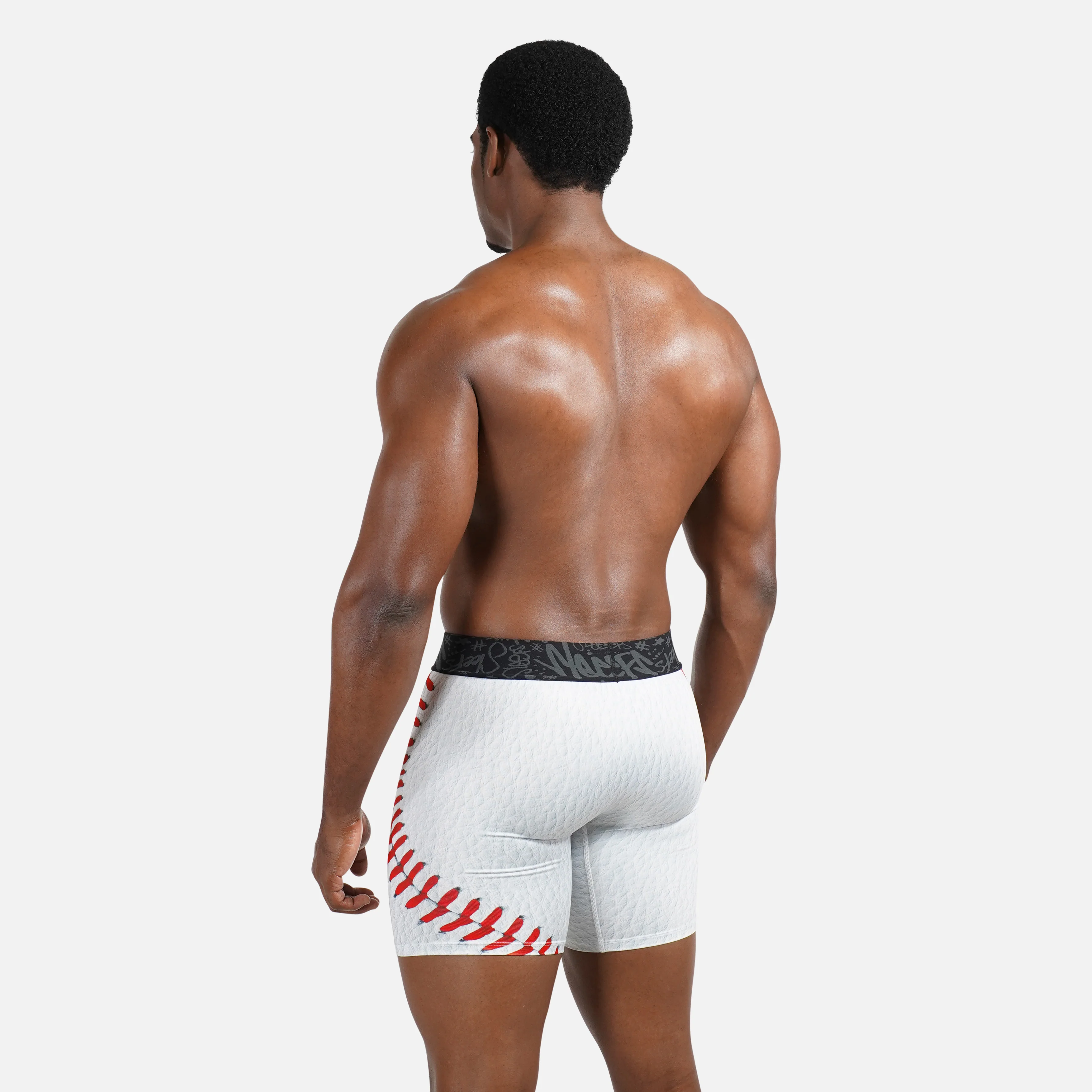 Baseball Lace Dirty Boxers Men's Underwear - Image 4