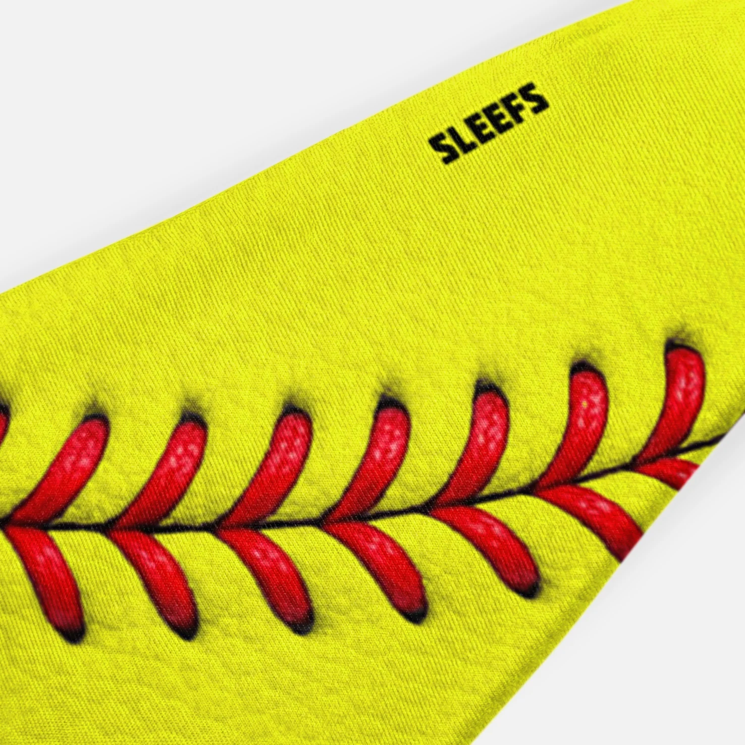 Softball Lace Electric Volt Kids Headband - Image 3