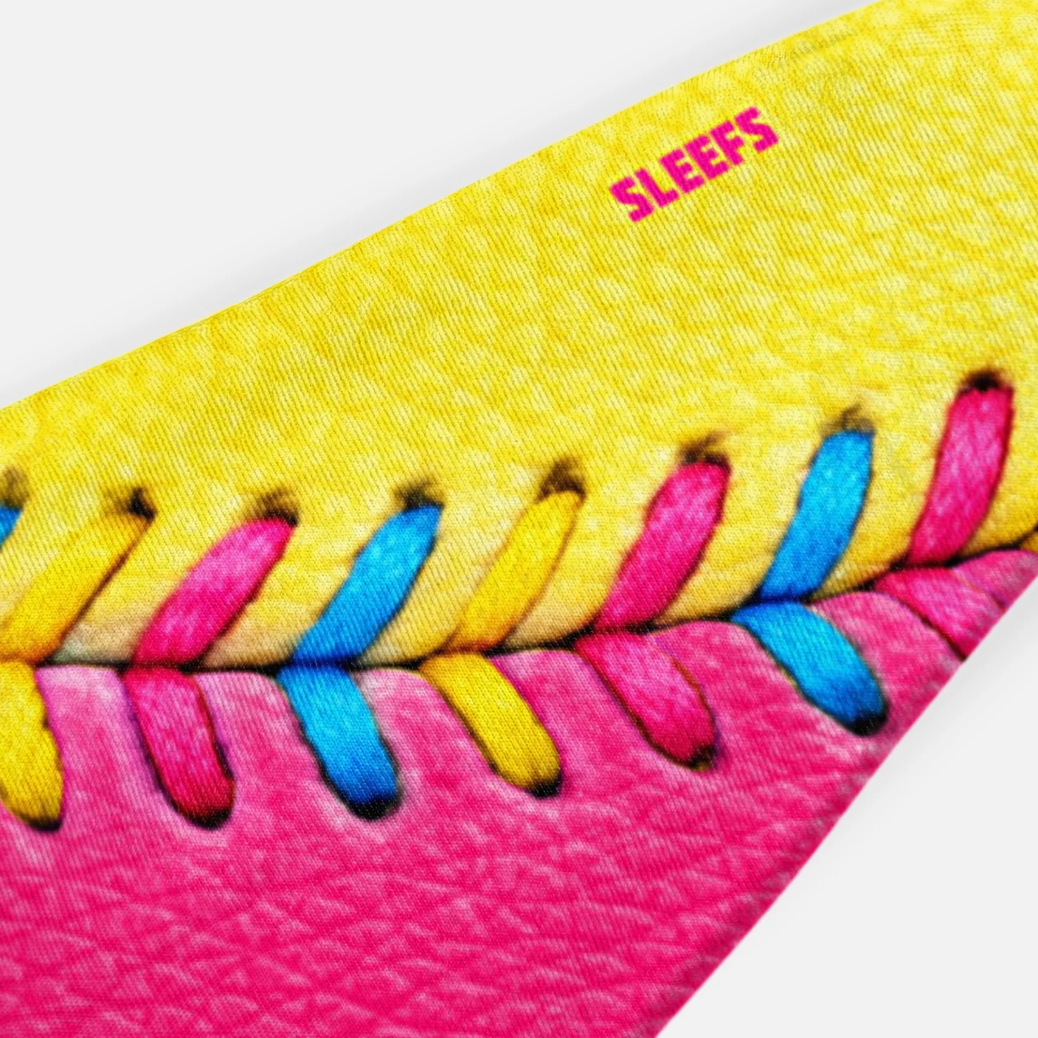 Softball Lace Power Pink Headband - Image 3