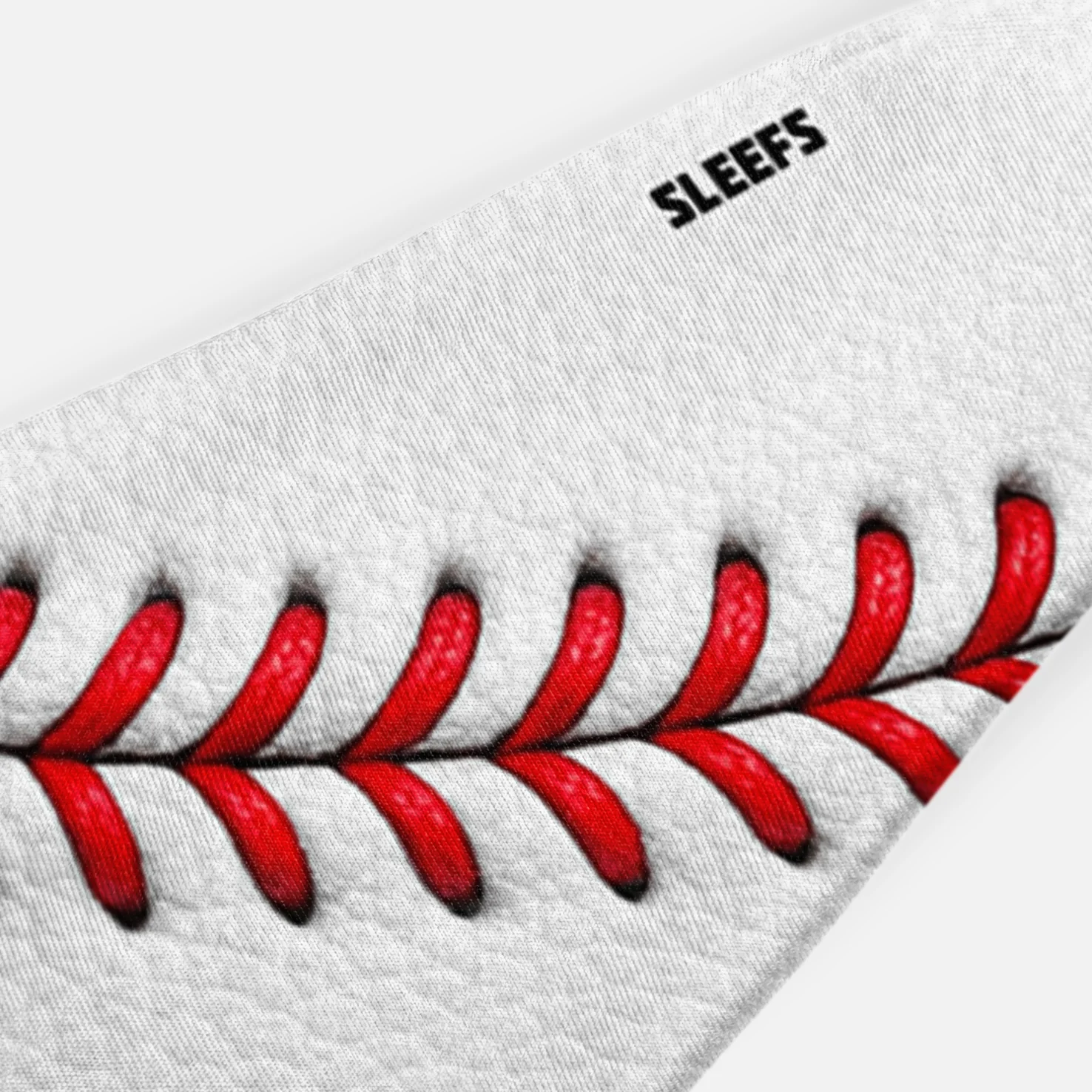 Baseball Lace Pro White Headband - Image 3