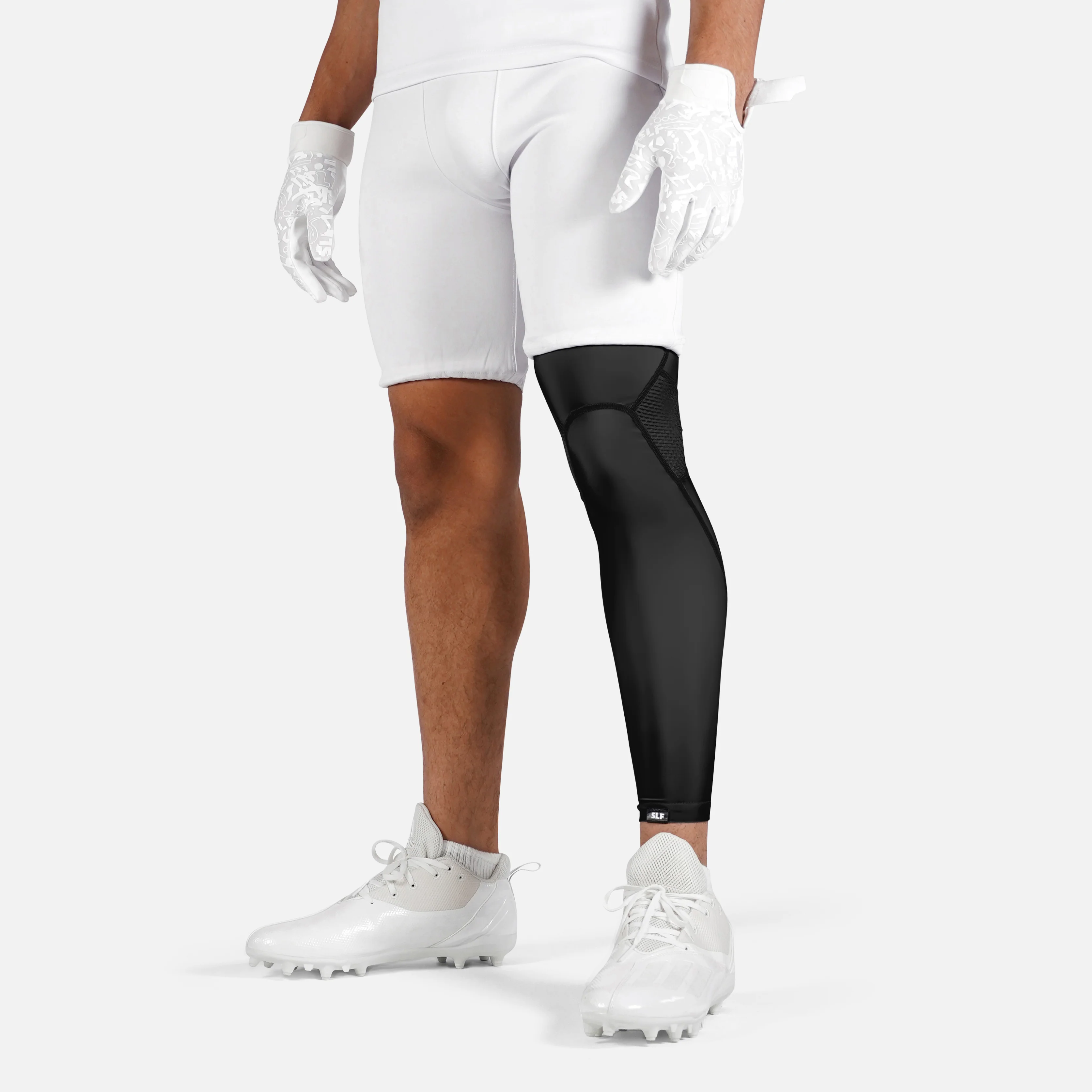 Black Football Pro Leg Sleeve - Image 4