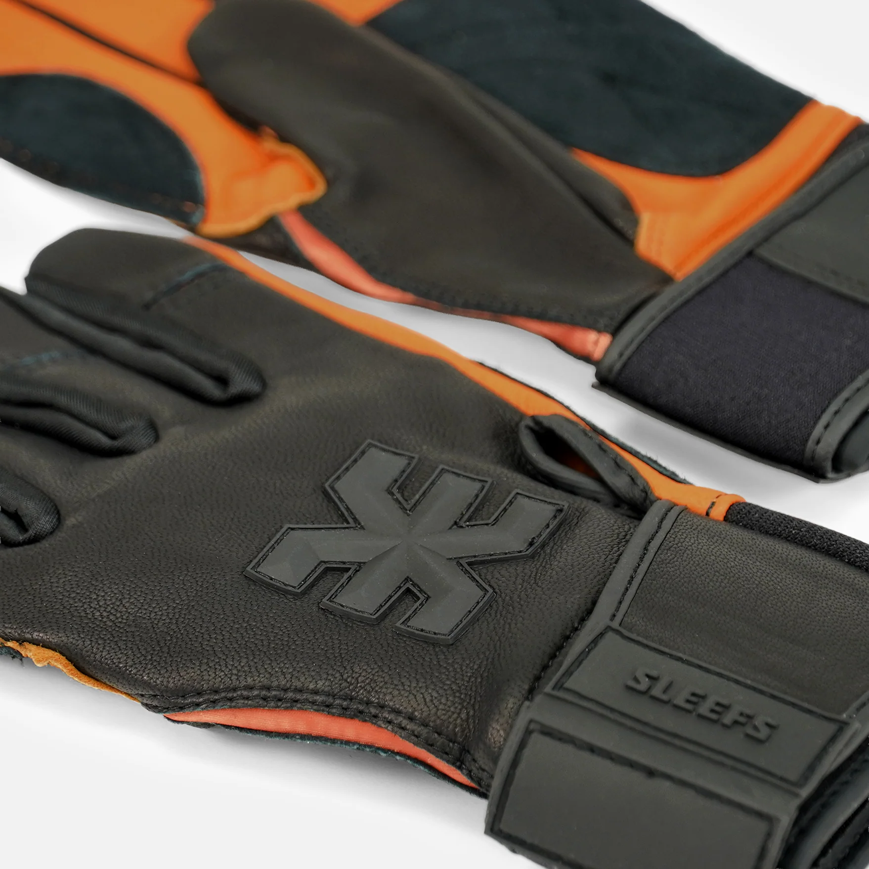 Black Kids Baseball Batting Gloves - Image 3