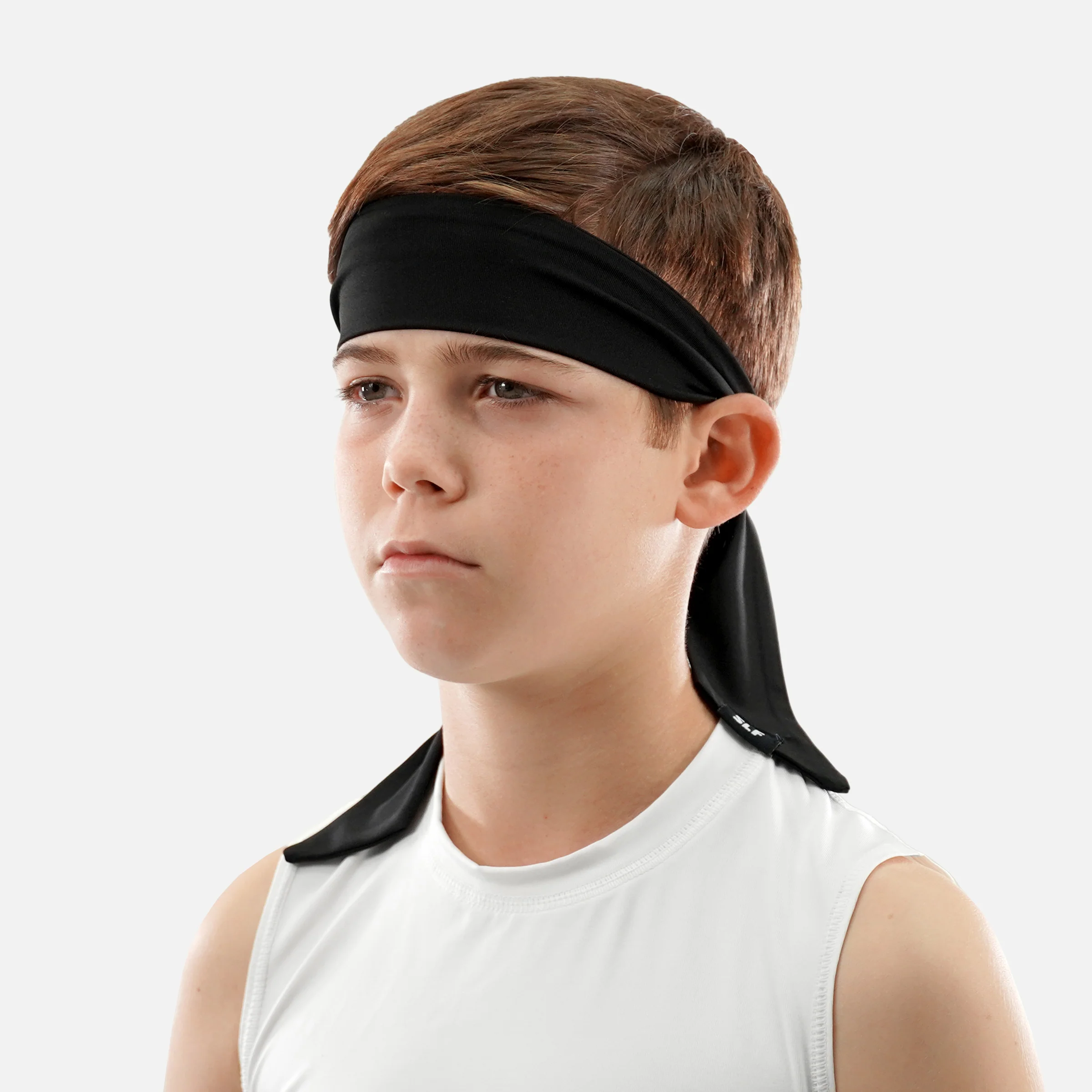 Black Kids Ninja Headband - Image 2