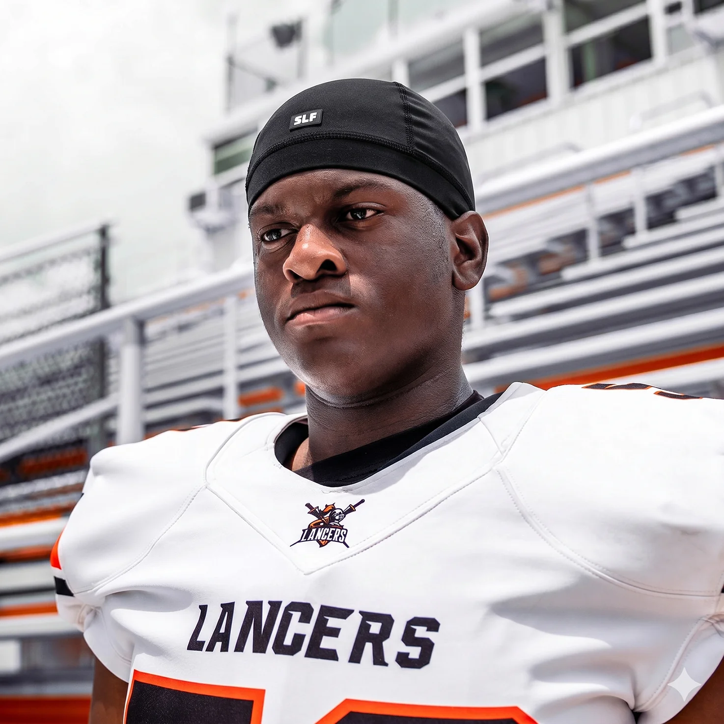 Black Skull Cap - Image 2