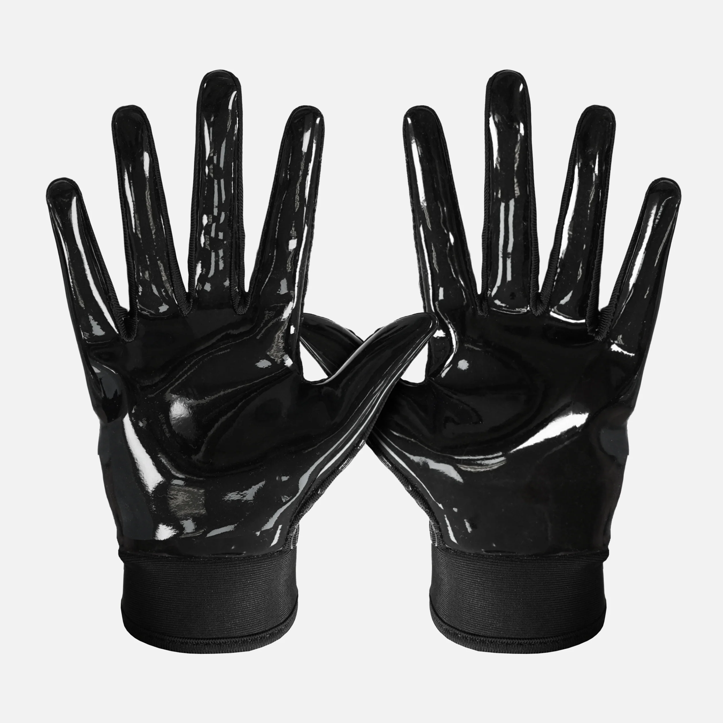 Black Sticky Football Receiver Gloves for Women - Image 5