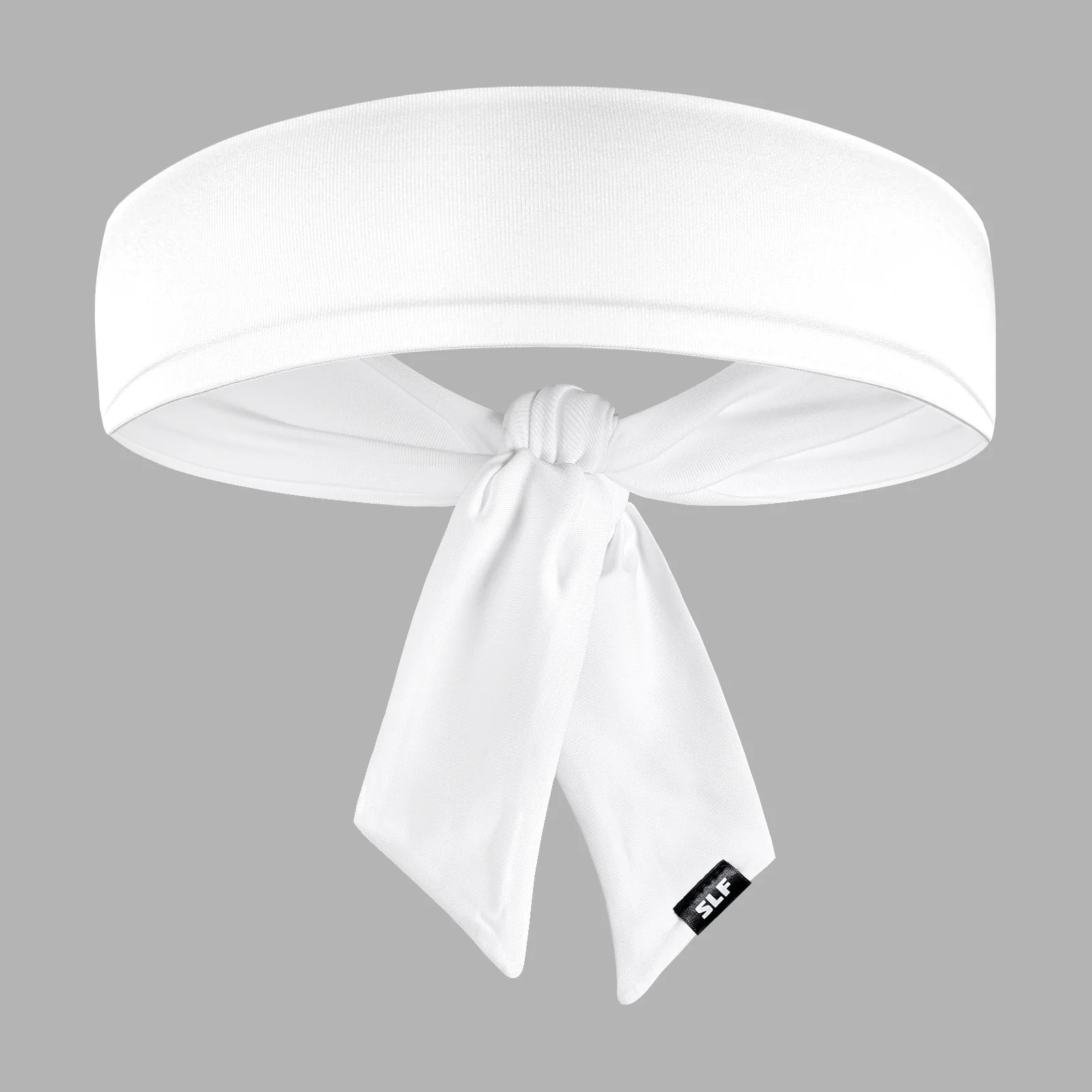 White Kids Ninja Headband