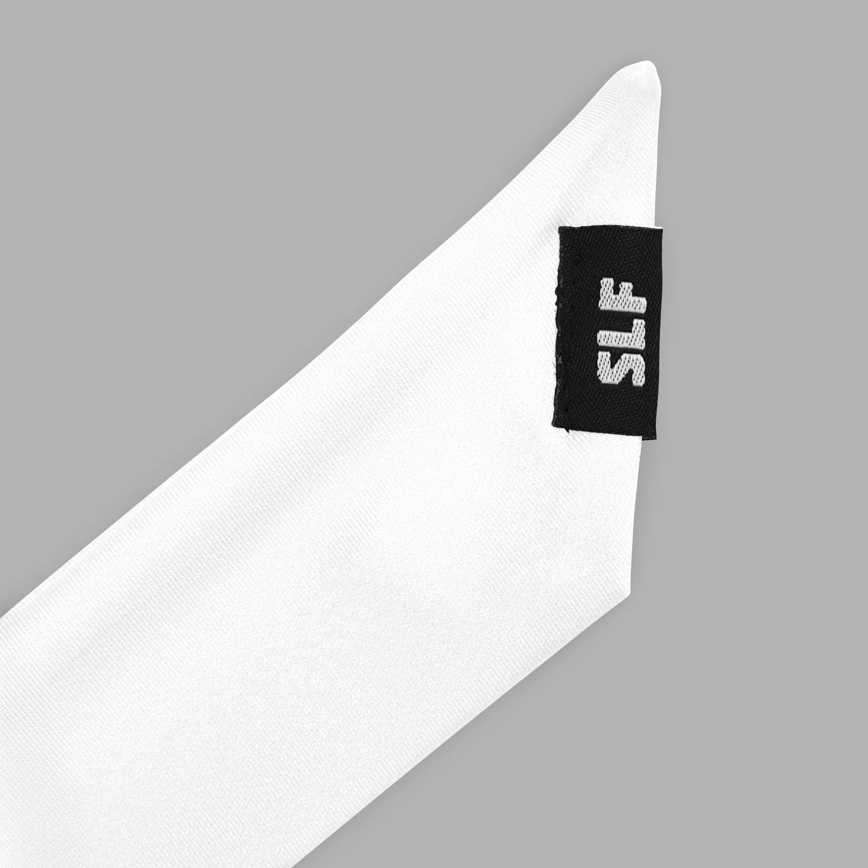 White Kids Ninja Headband - Image 2