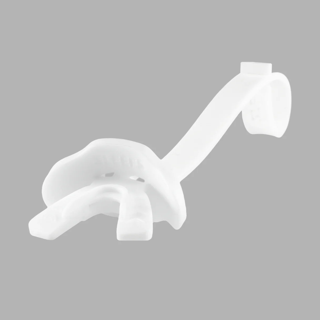 White Kids Soft Football Mouthguard - Image 3
