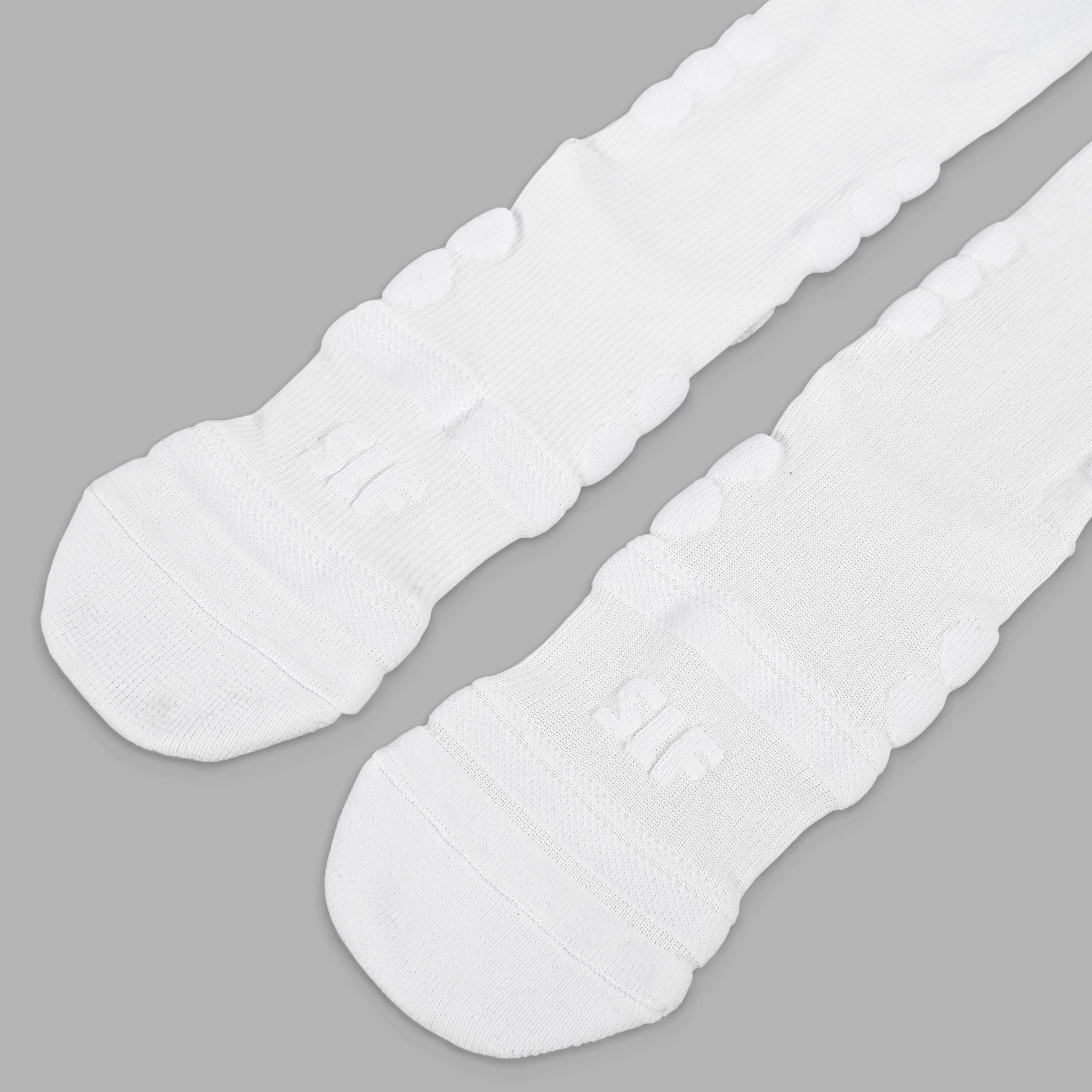 White Football Padded Long Socks - Image 6