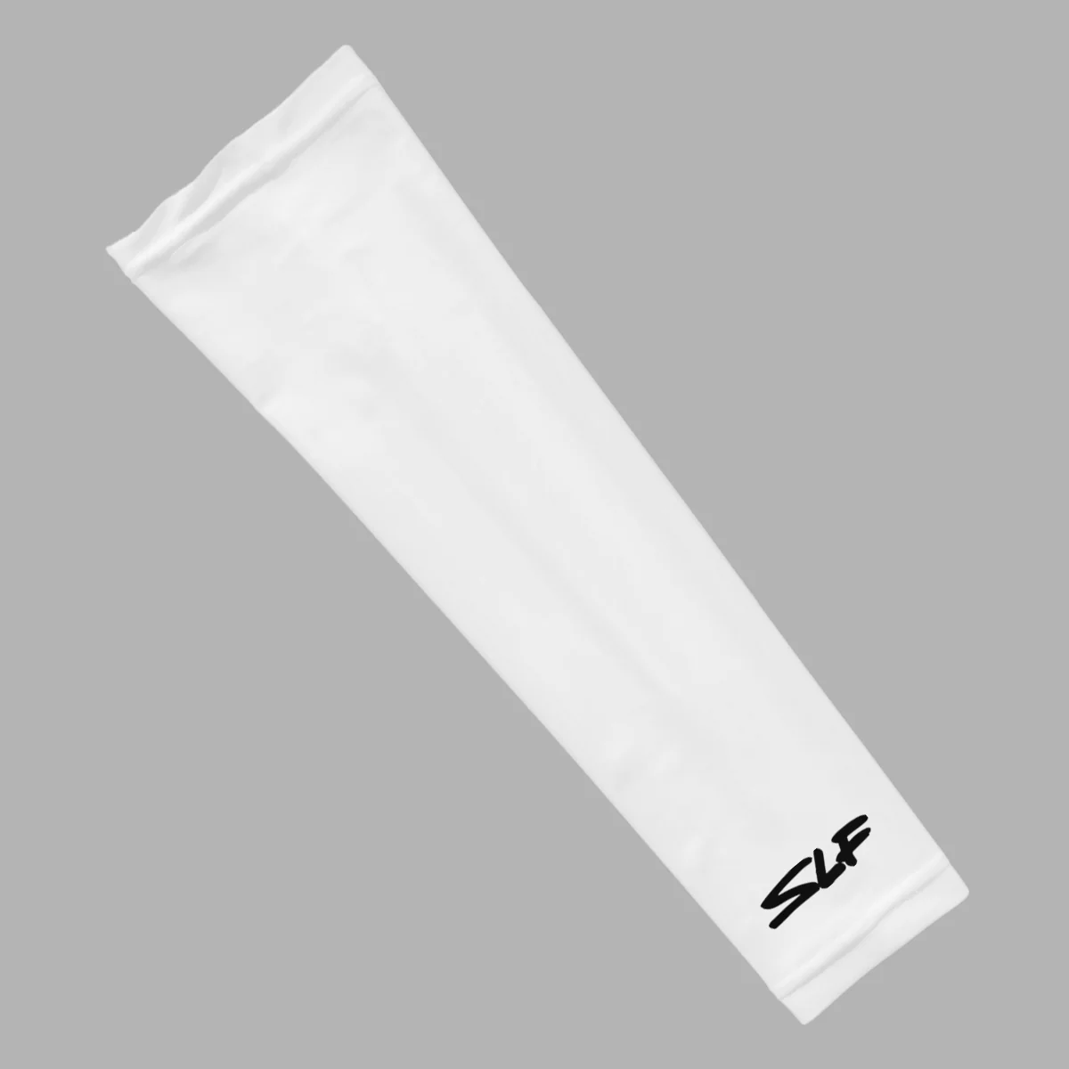 White SLF Basketball Shooter Sleeve - Image 3