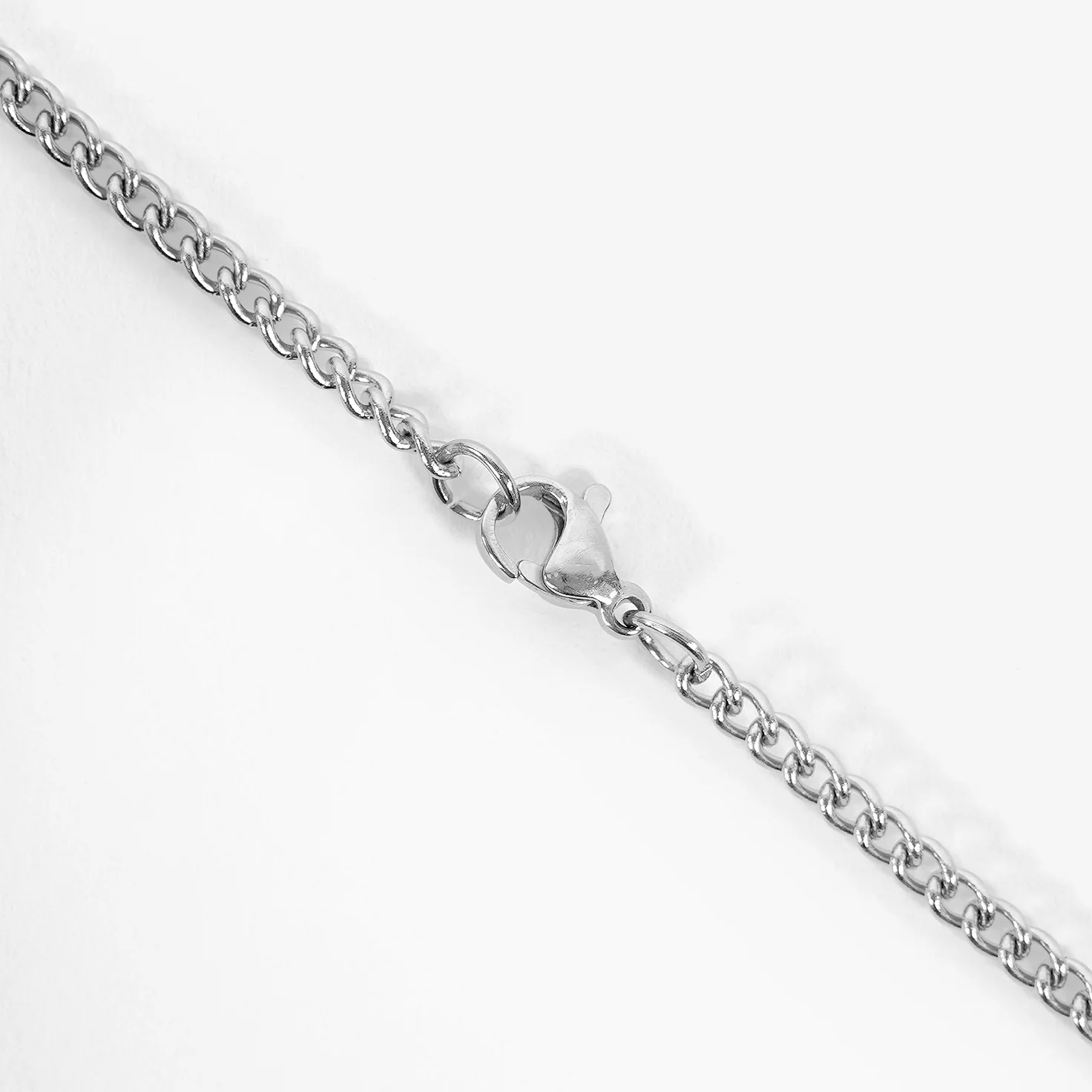 Basketball Pendant with Chain Necklace - Stainless Steel - Image 4