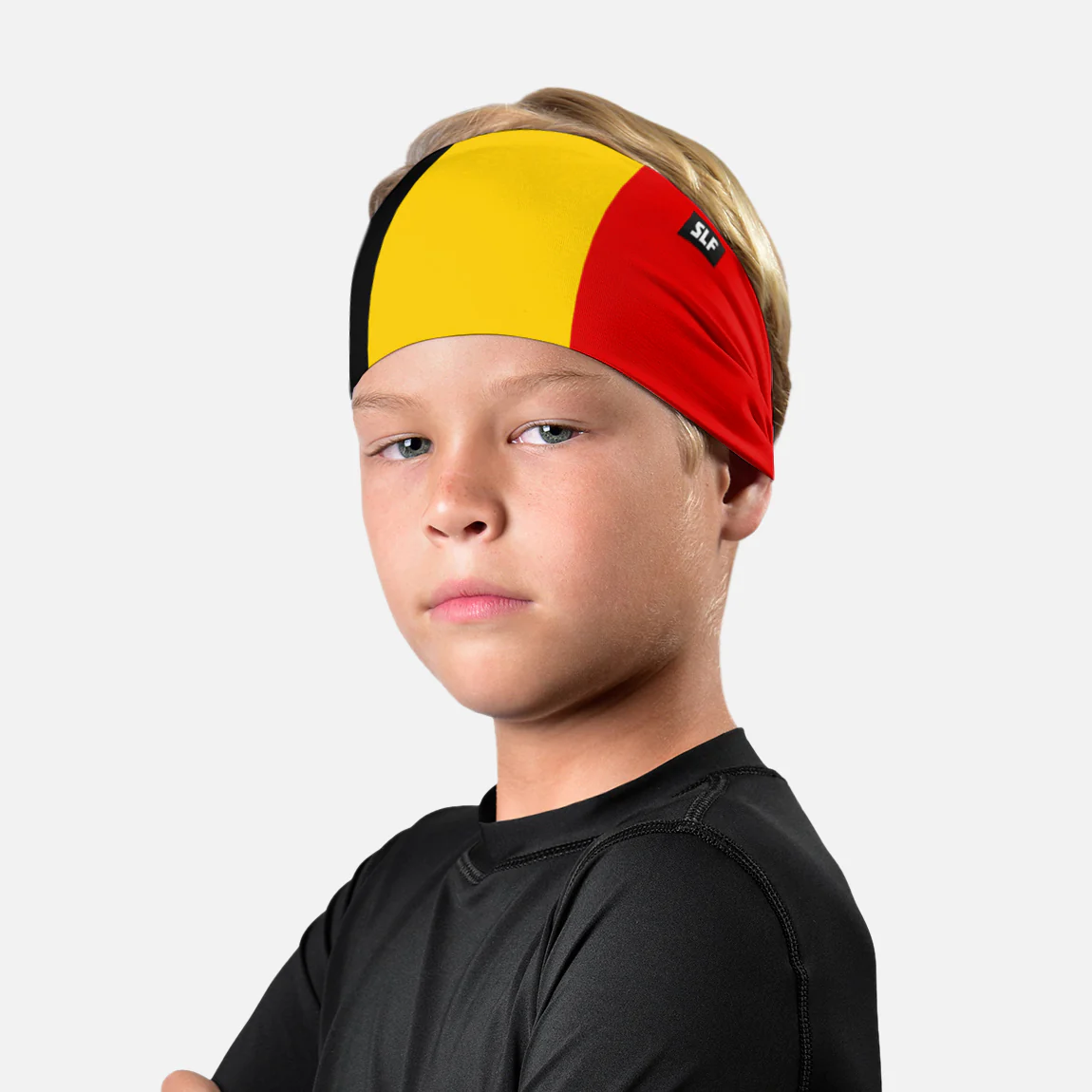 Belgium Flag Kids Headband - Image 2