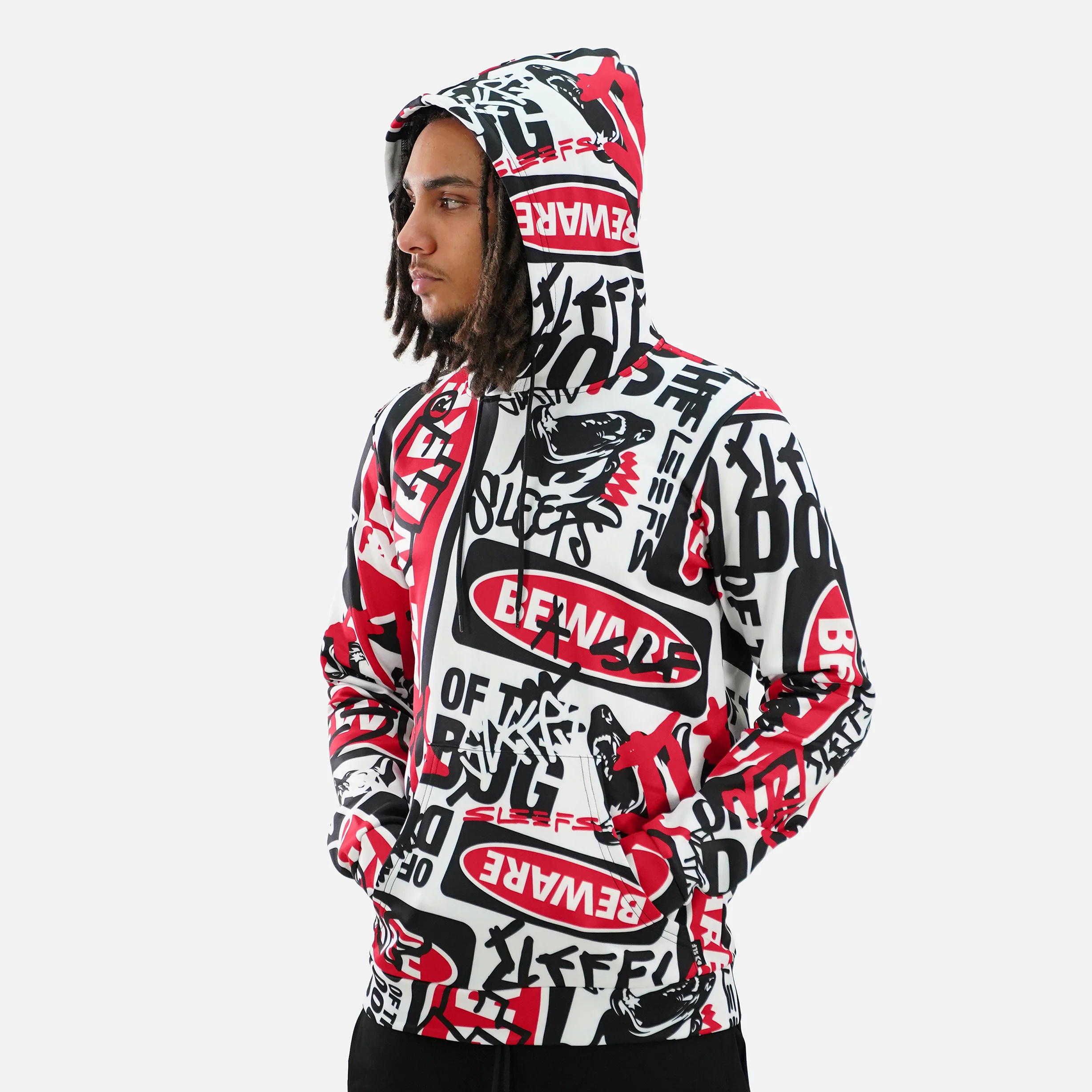Beware Of The Dog Chaos Hoodie - Image 3