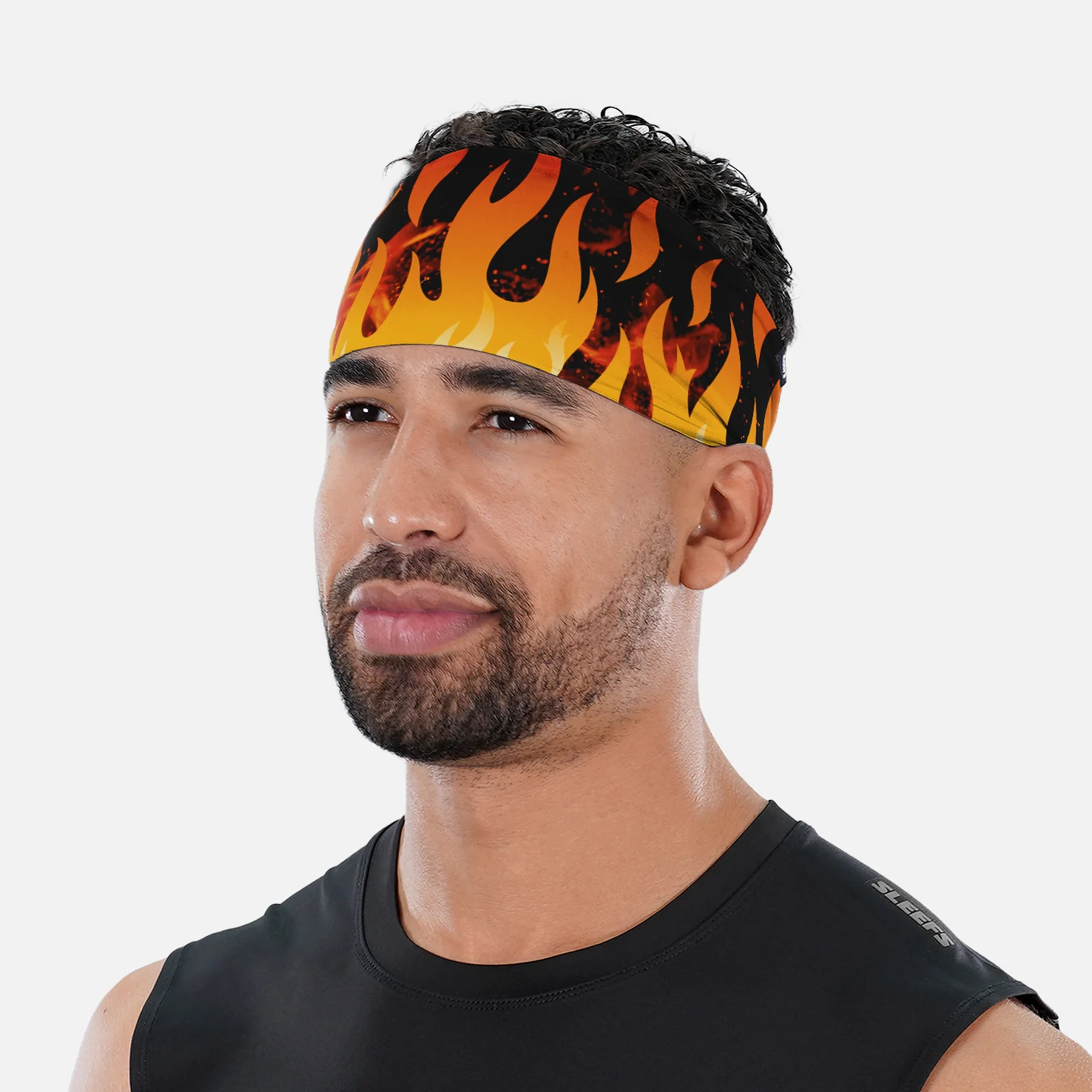 Black Fire Headband - Image 2