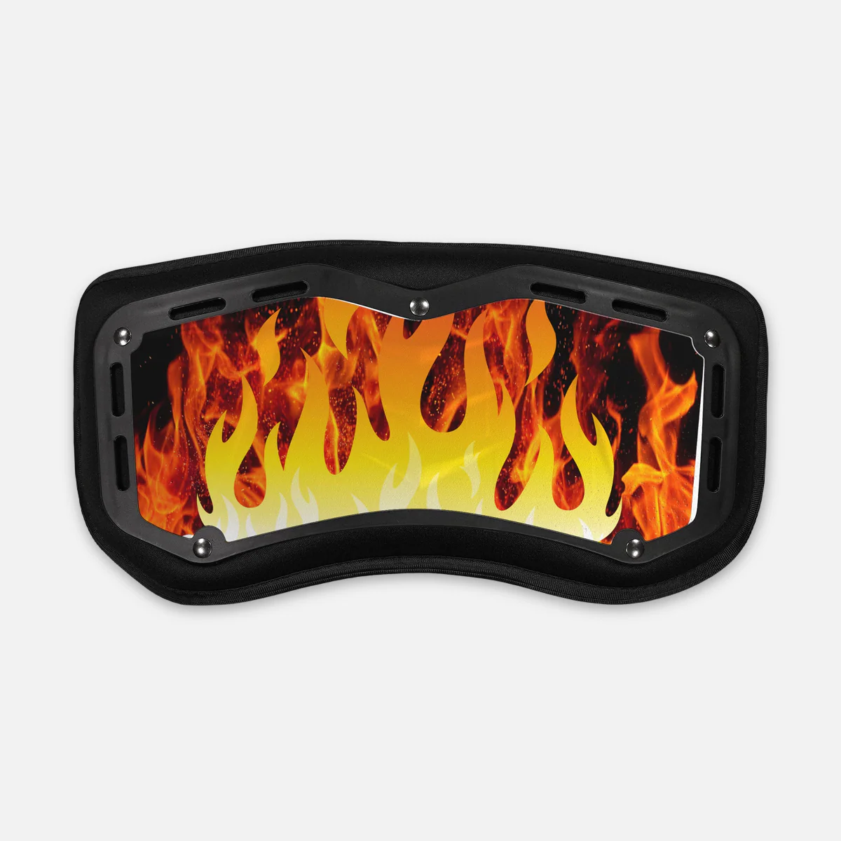 Black Fire Sticker for Backplate - Image 9
