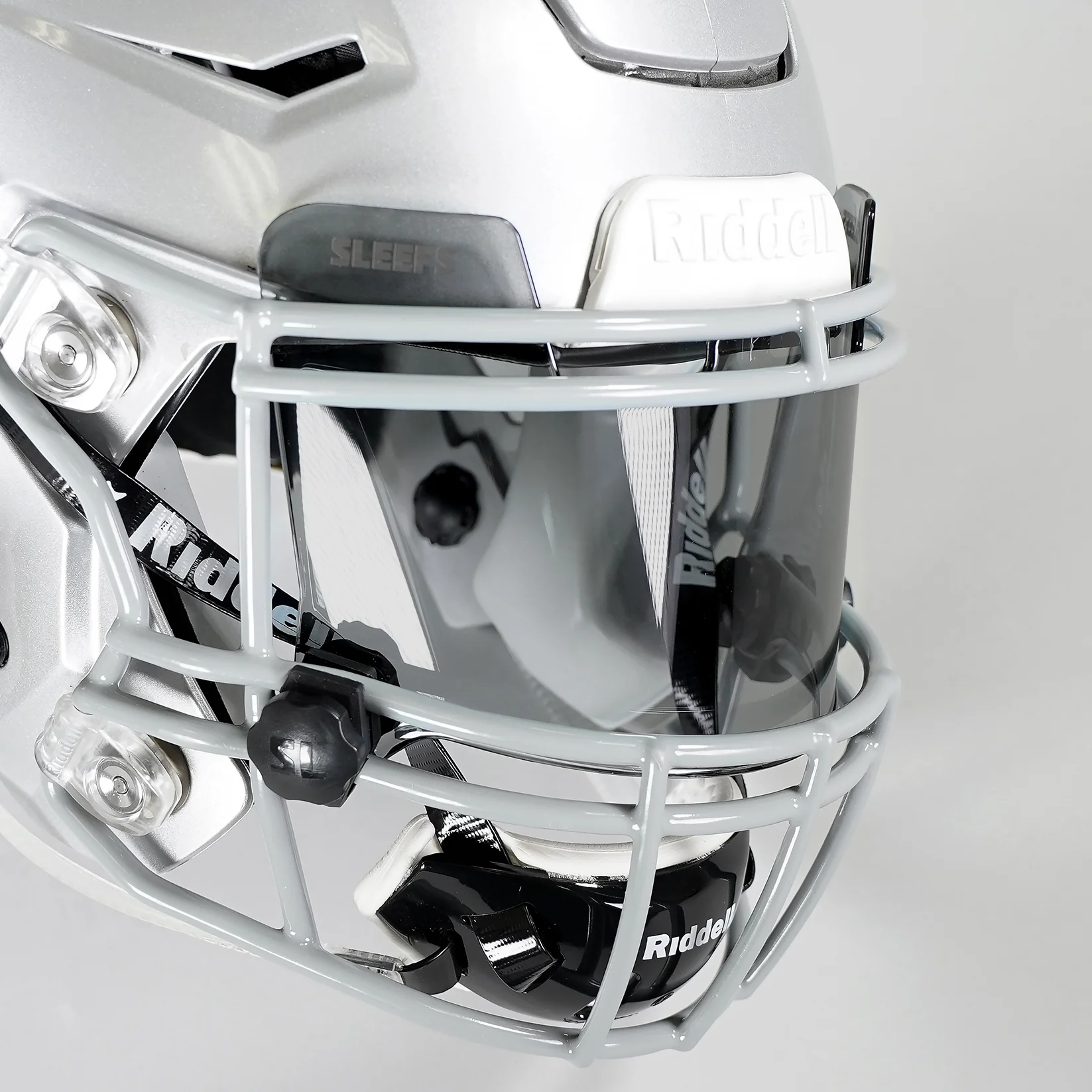 Black Shadow Clear Helmet Eye-Shield Color Tinted Visor - Image 4