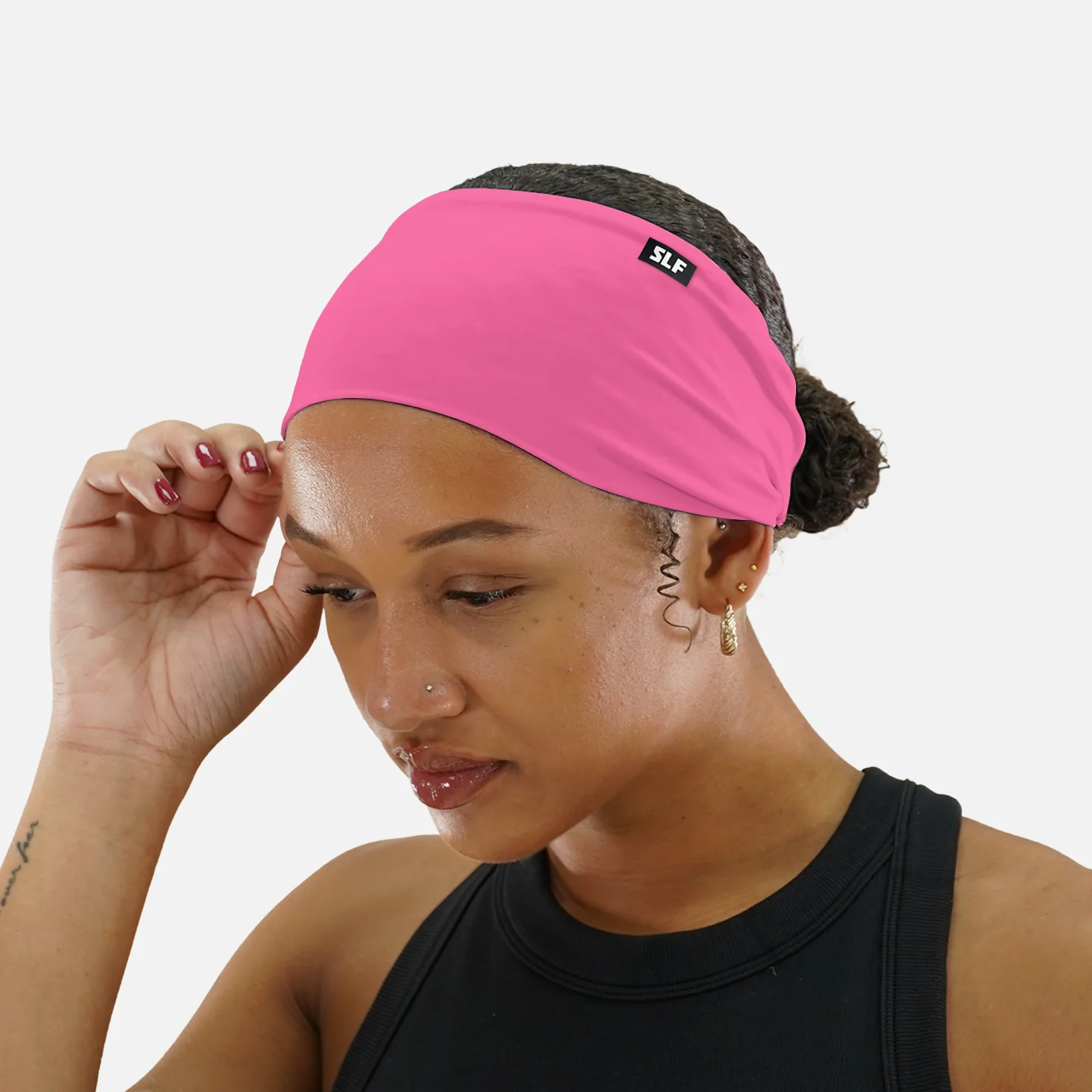 Blush Bliss Pink Headband - Image 2