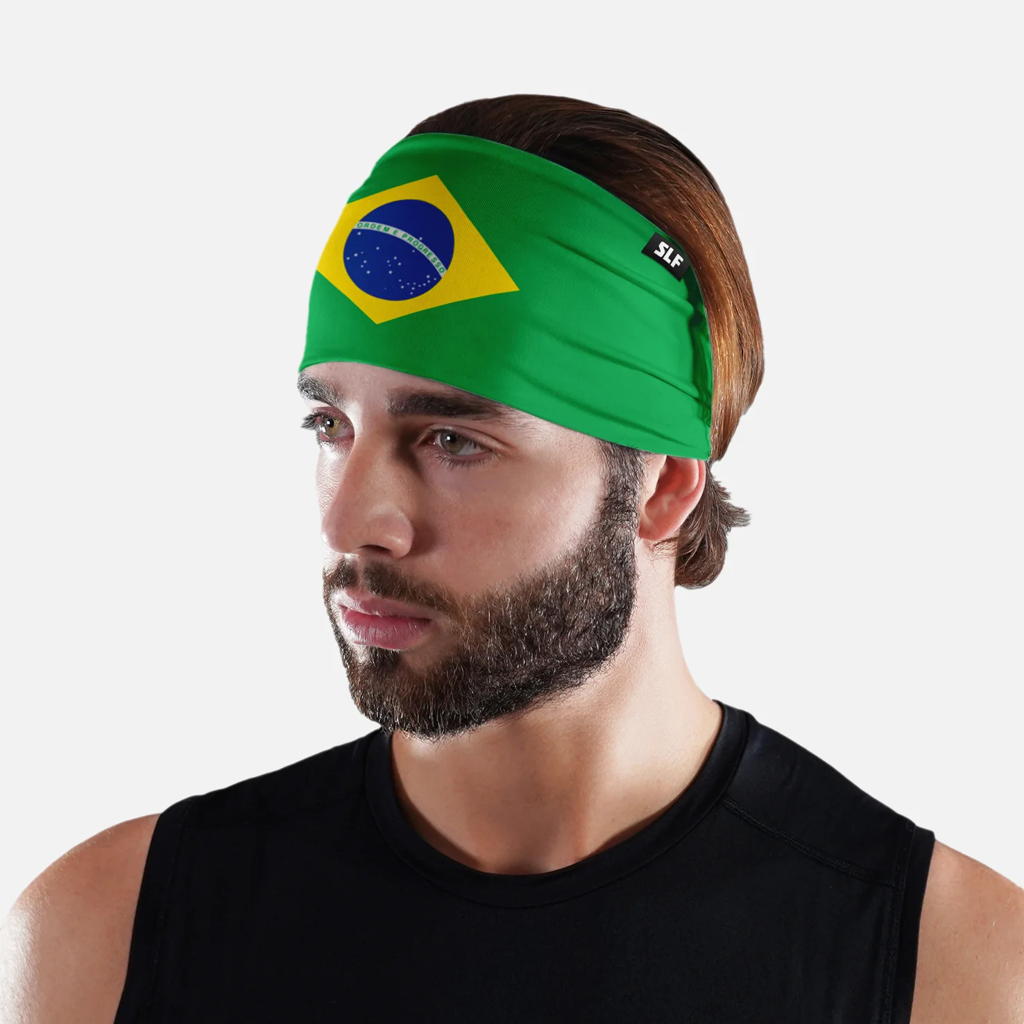 Brazil Flag Headband - Image 2