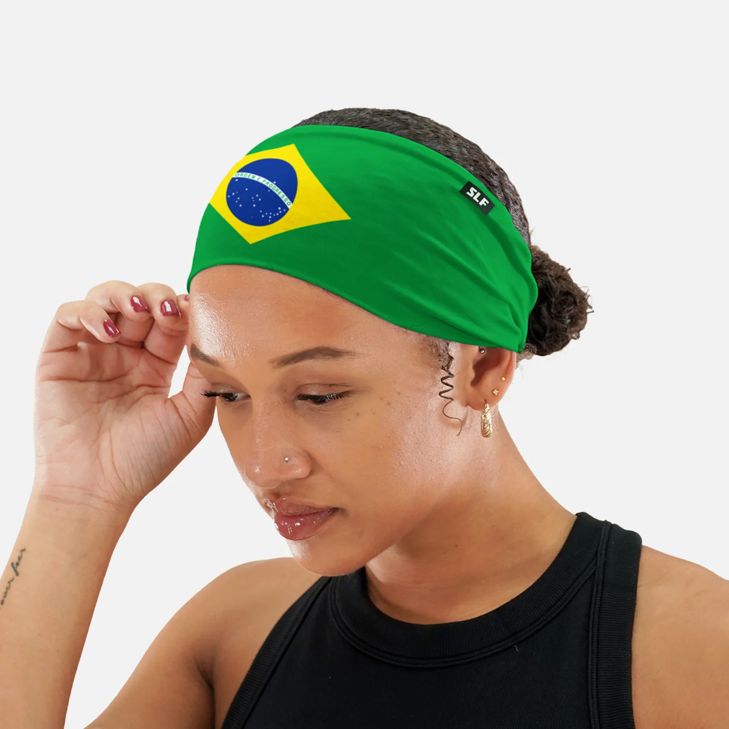 Brazil Flag Headband - Image 4
