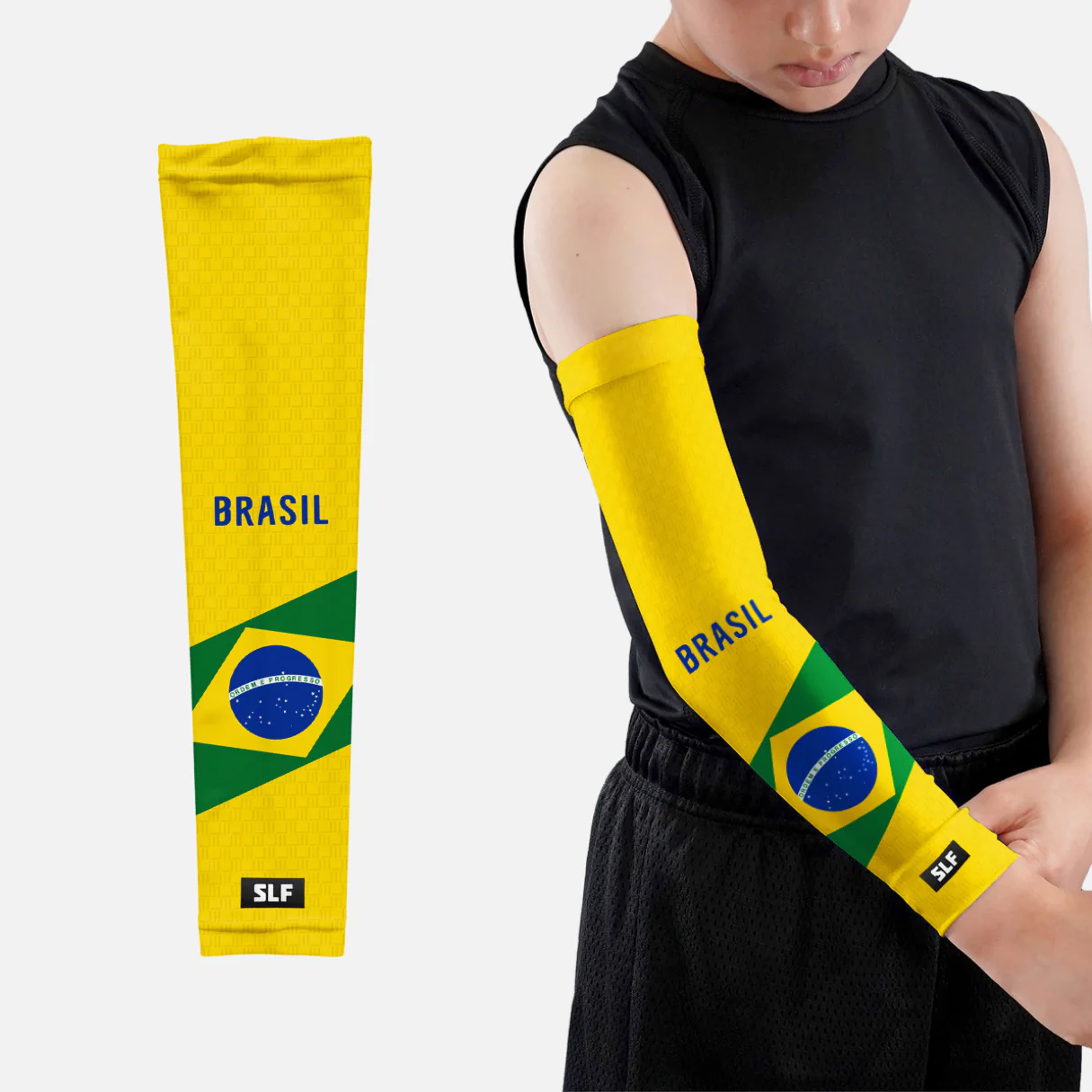 Brazil Team Edition Kids Arm Sleeve