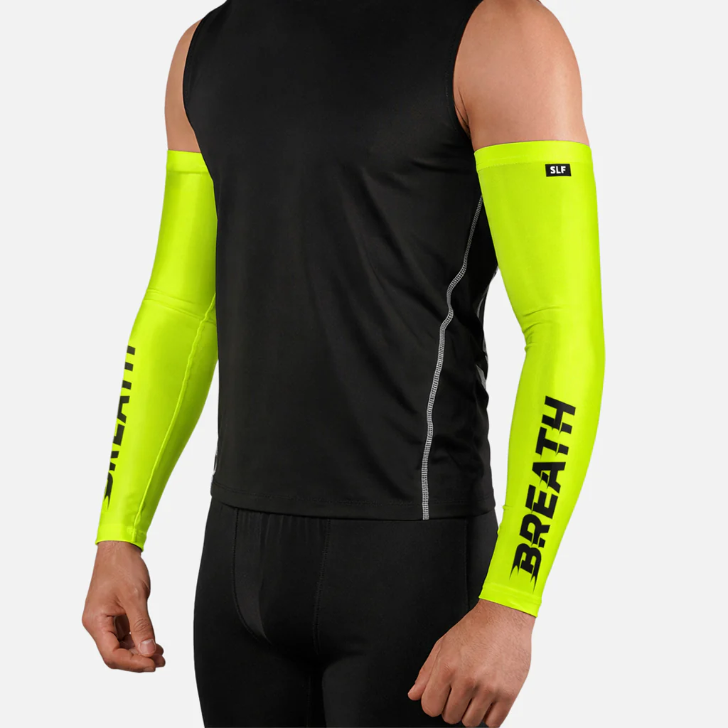 Breath Green Running Sleeves - Pair - Image 2