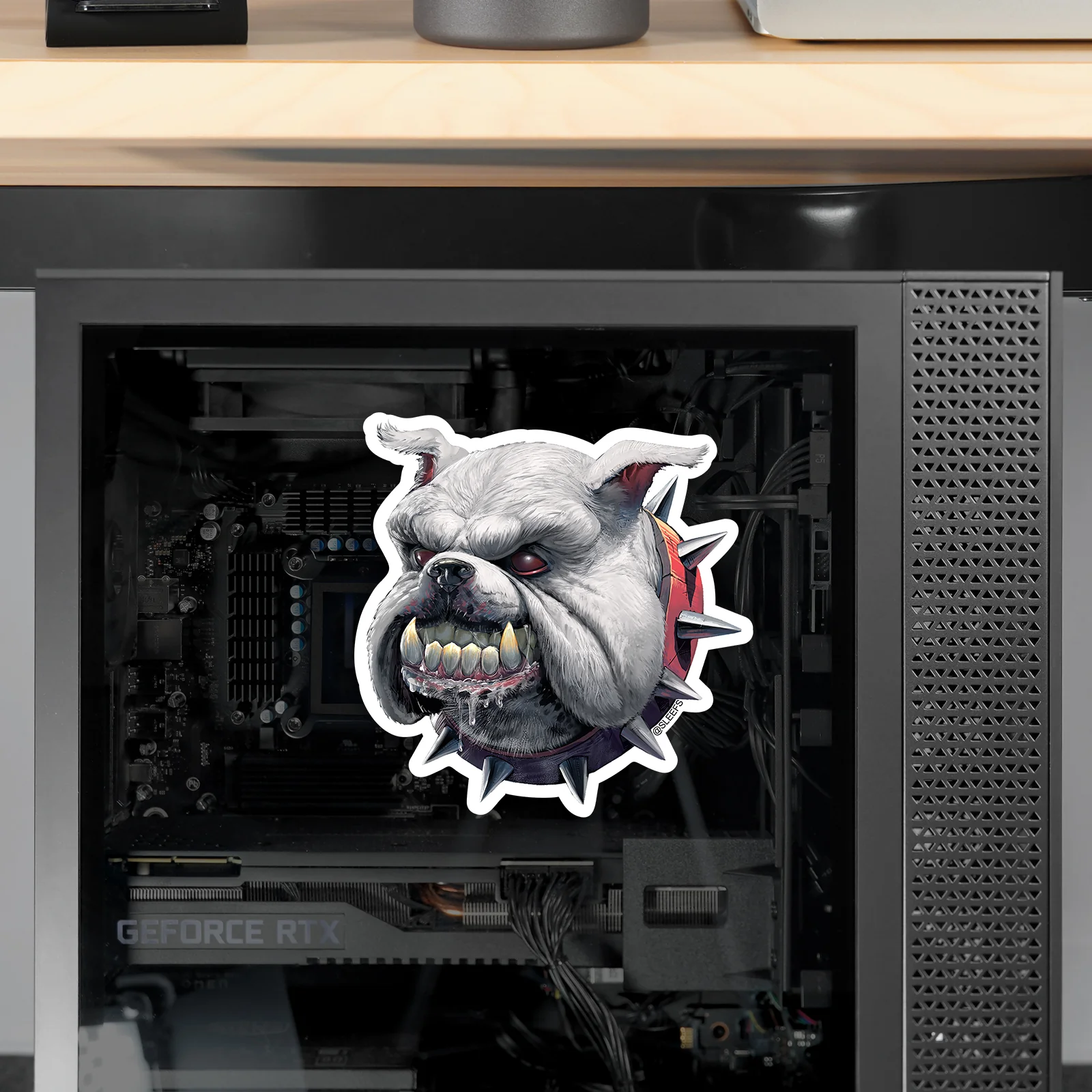 Bulldog 2.0 Sticker - Image 6