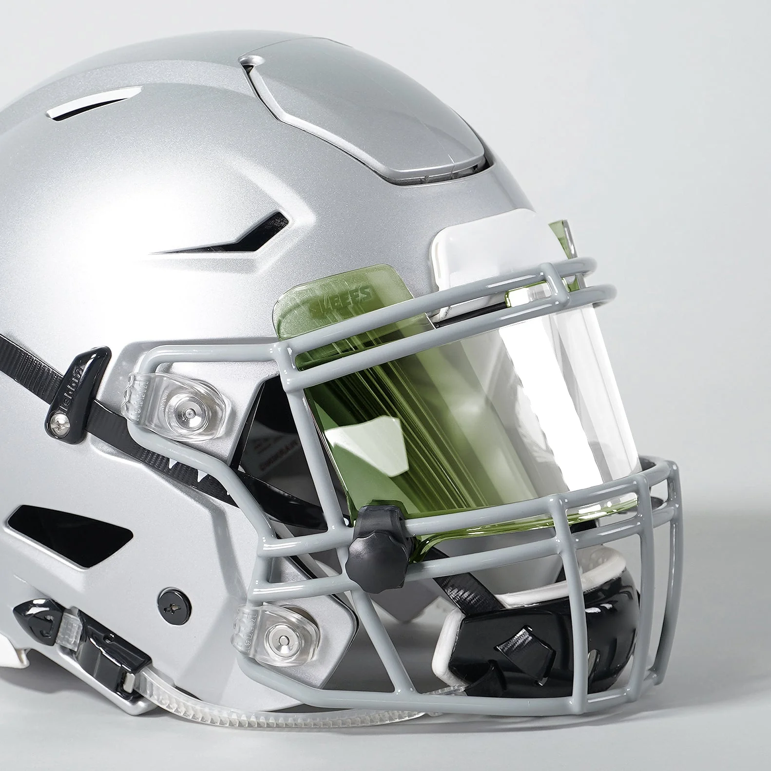 Camo Green Machine Silver Helmet Eye-Shield Visor for Kids - Image 4
