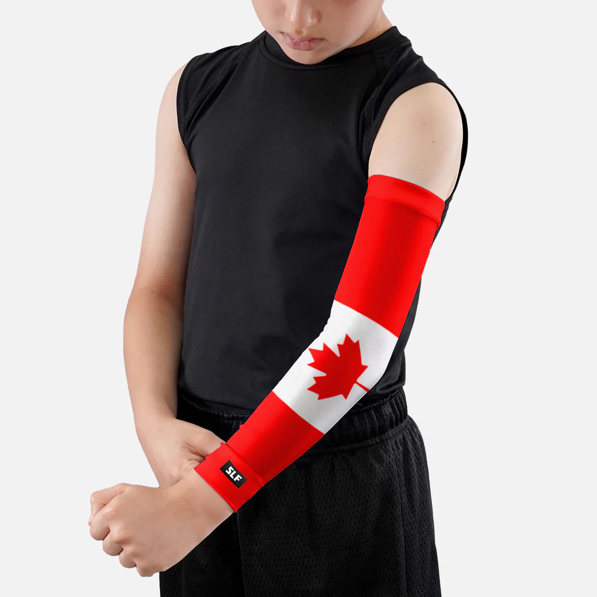 Canada Flag Kids Arm Sleeve - Image 5