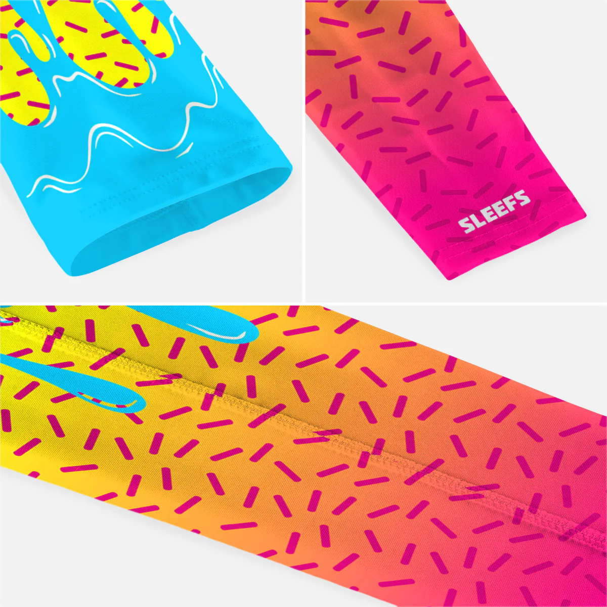 Candy Drip Sprinkle Kids Arm Sleeve - Image 4