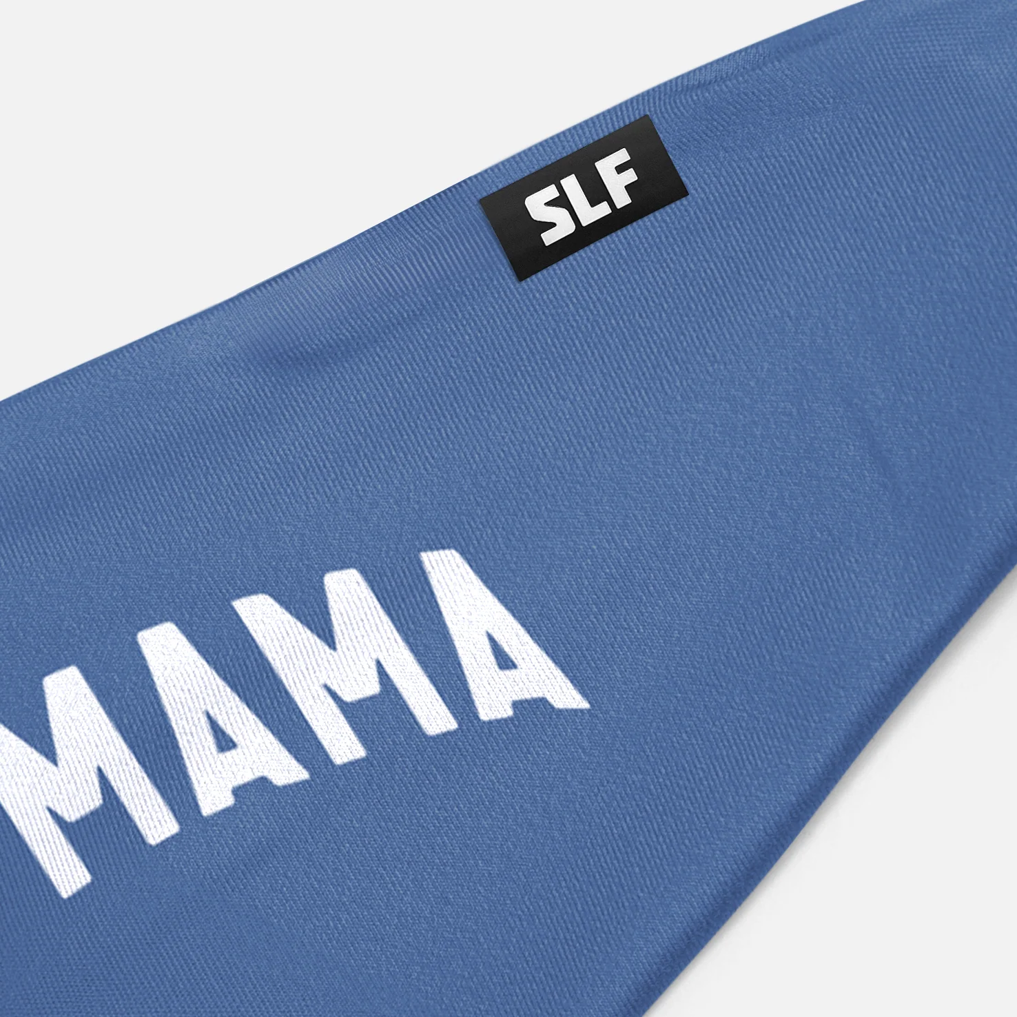 Cat Mama Denim Blue Headband - Image 3