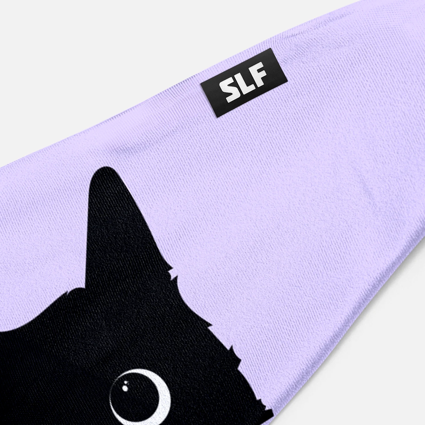 Cat Peeking Light Purple Headband - Image 3