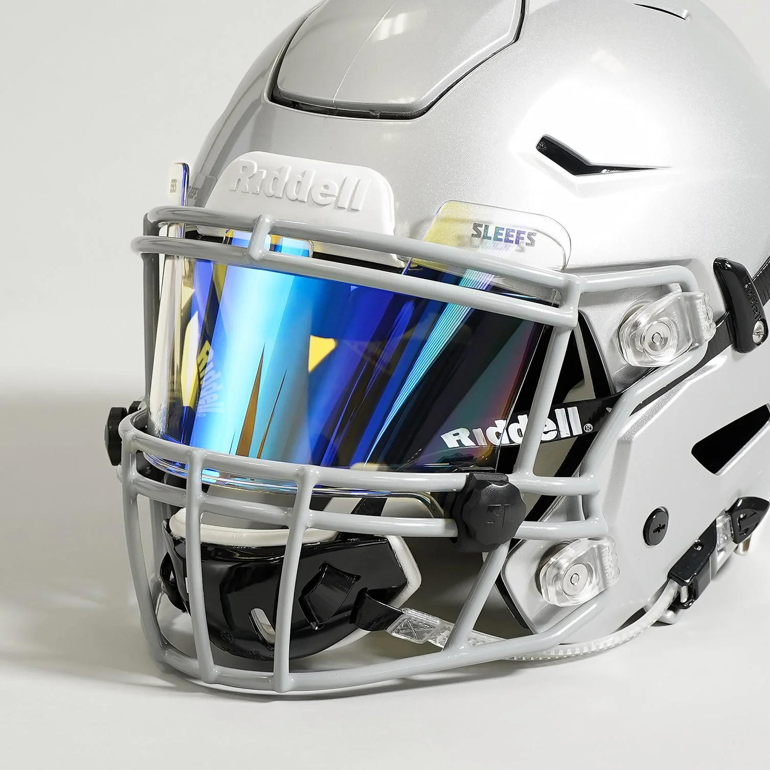 Clear Blue Devil Helmet Eye-Shield Visor for Kids - Image 4