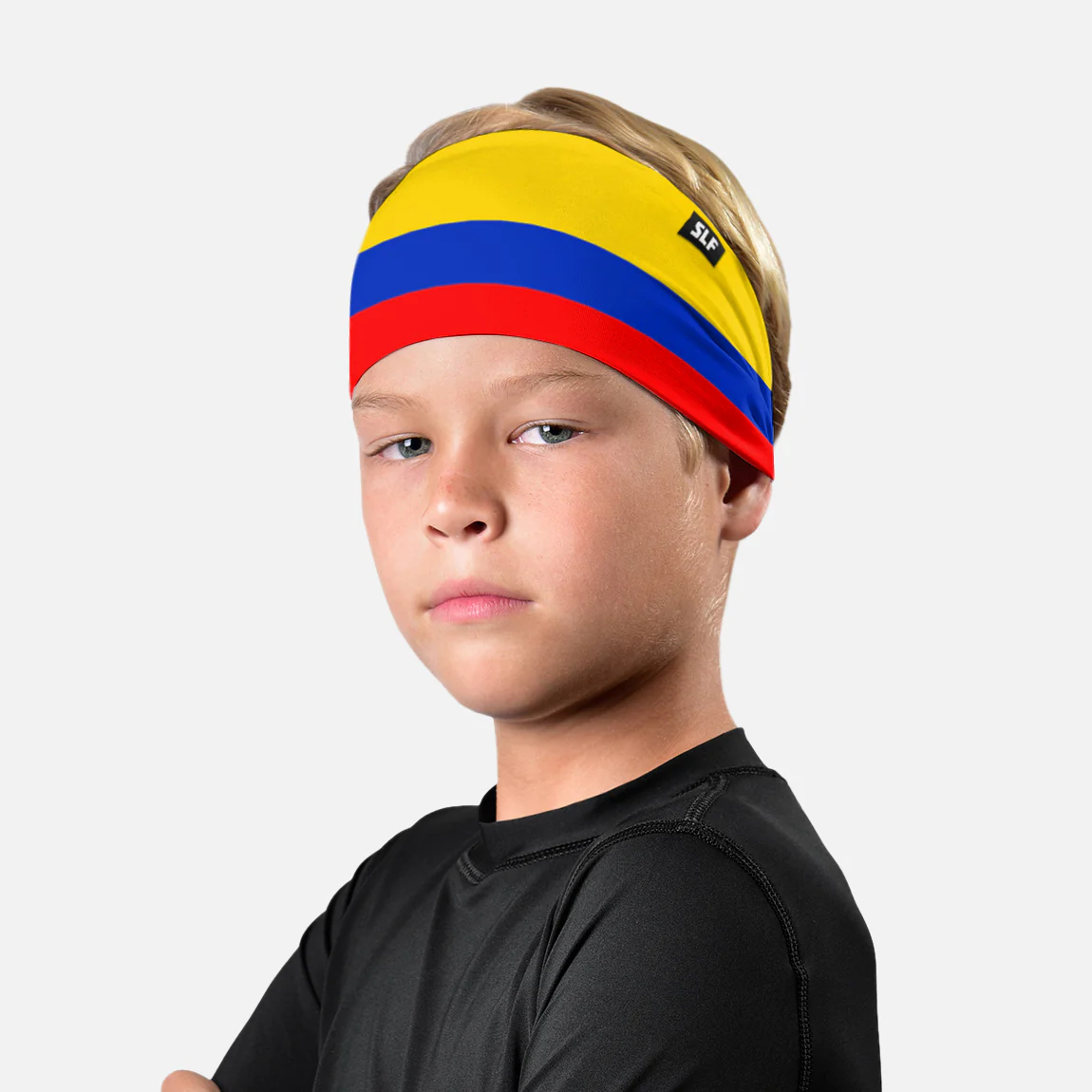 Colombia Flag Kids Headband - Image 2