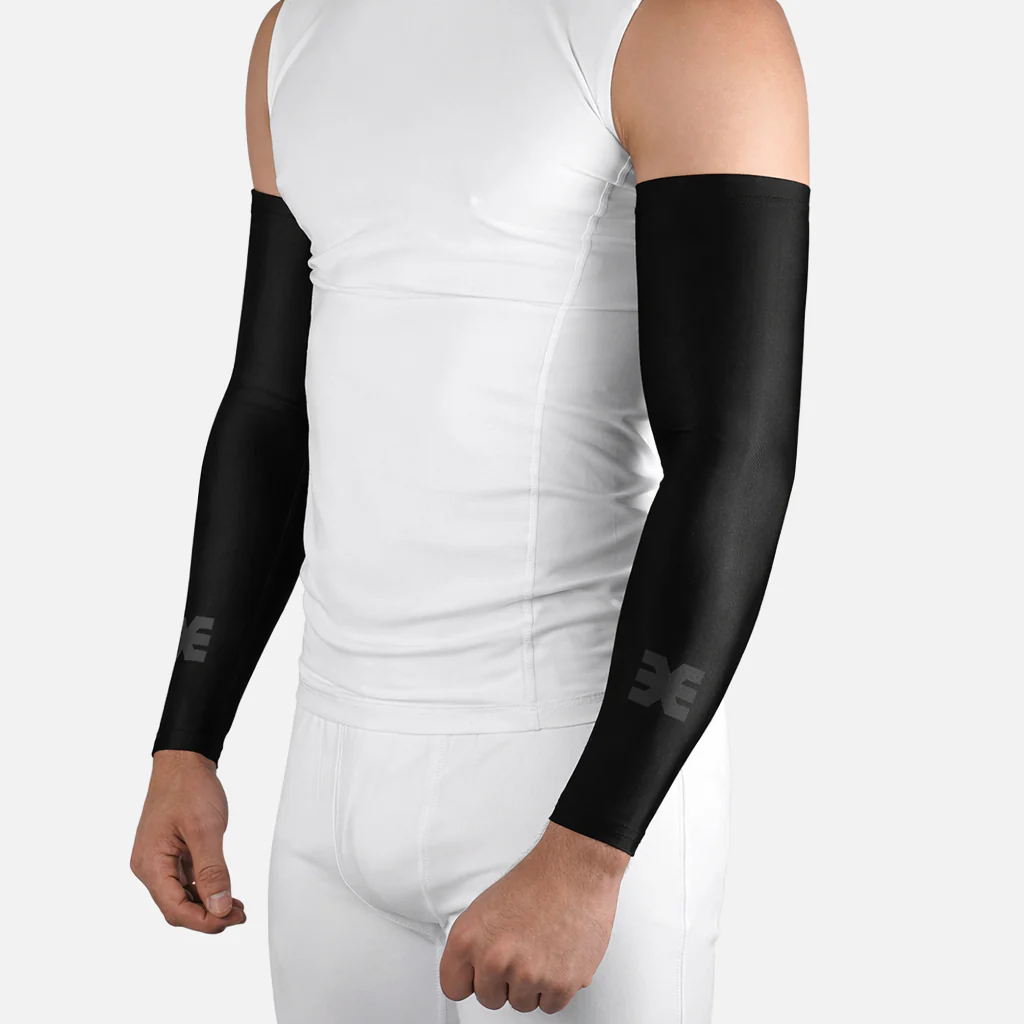 Core Black Running Sleeves - Pair - Image 2