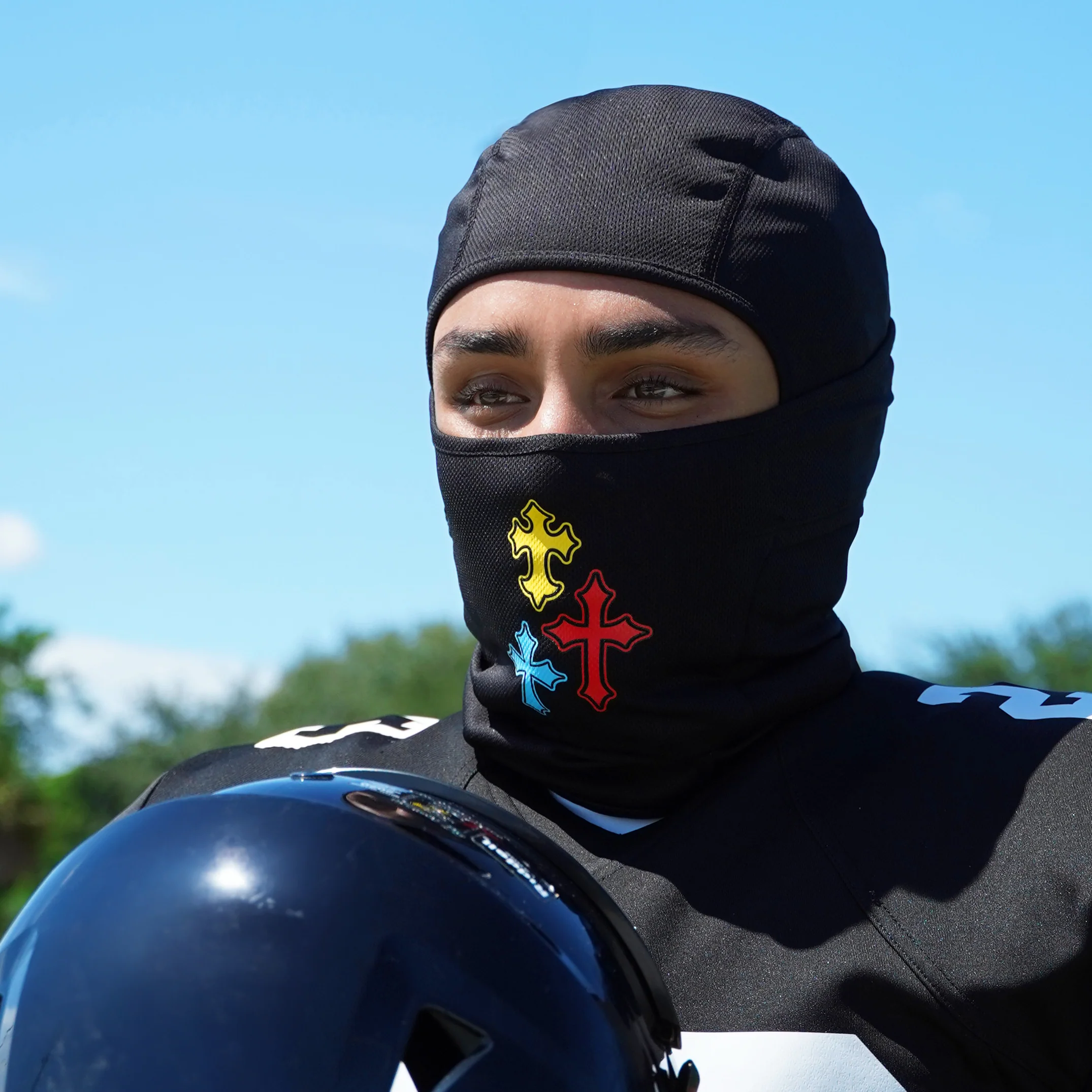 Crosses Chroma Loose-fitting Shiesty Mask - Image 6