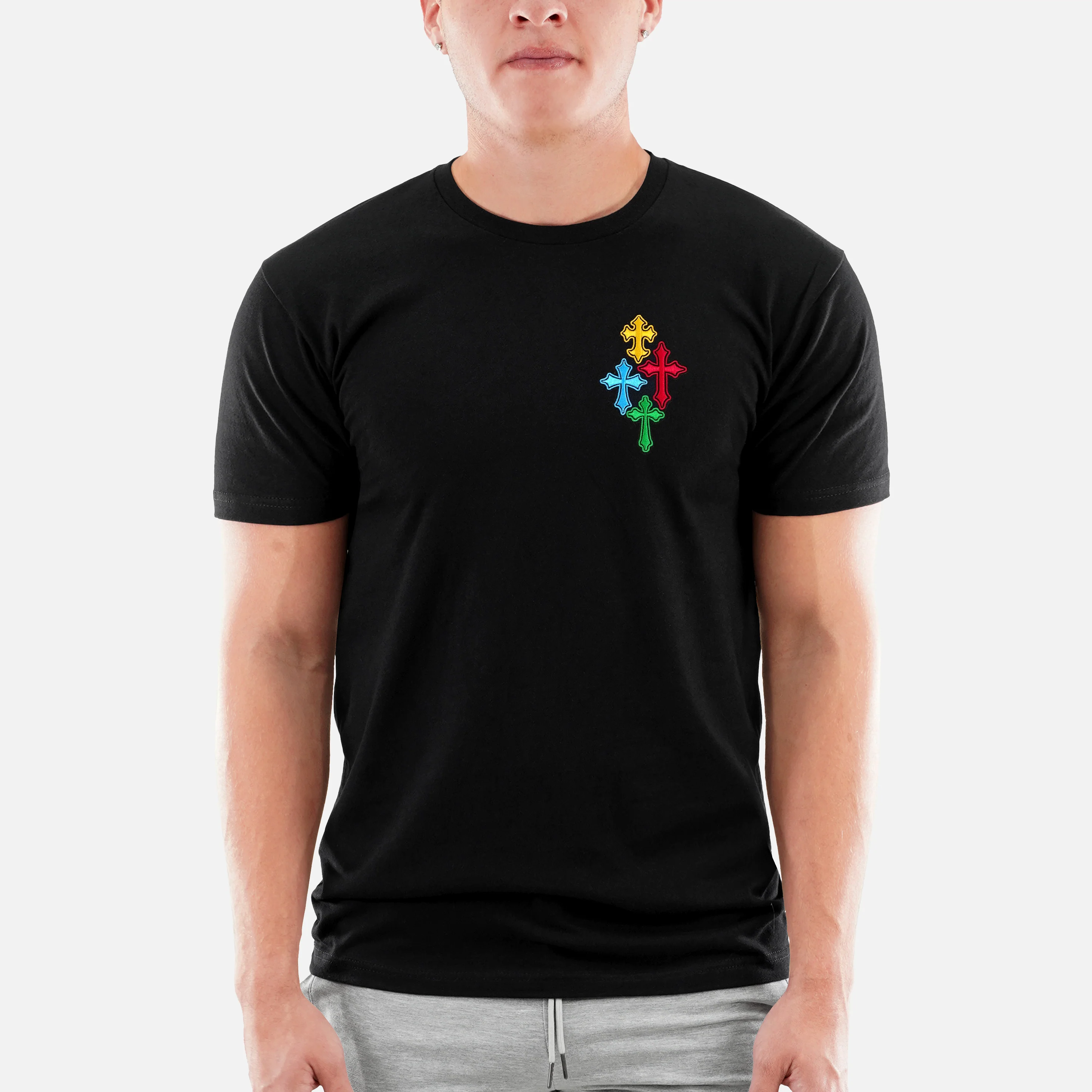 Crosses Chroma Patch Tri-Blend T-Shirt - Image 2