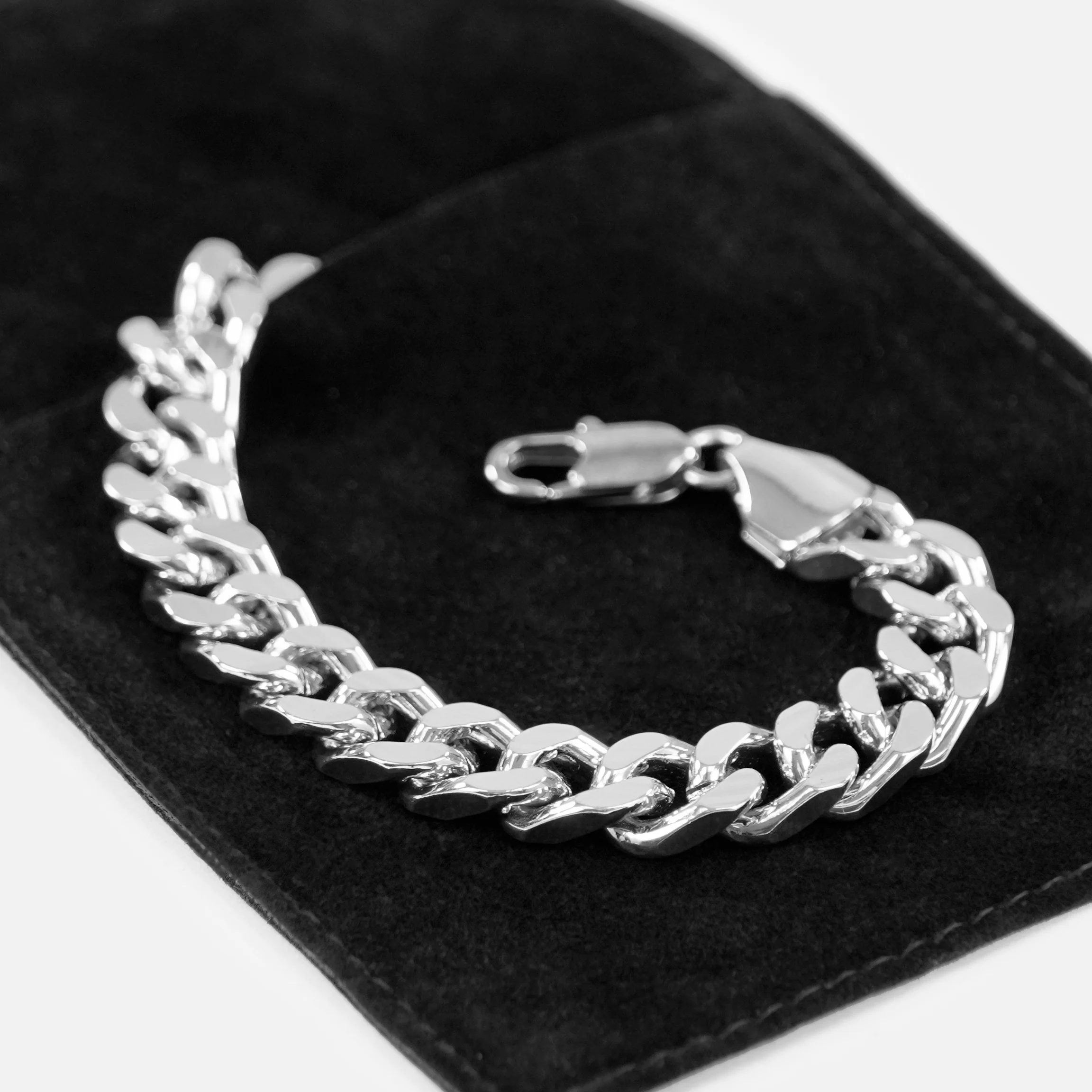 Cuban Link Stainless Steel 10mm Bracelet - Image 3