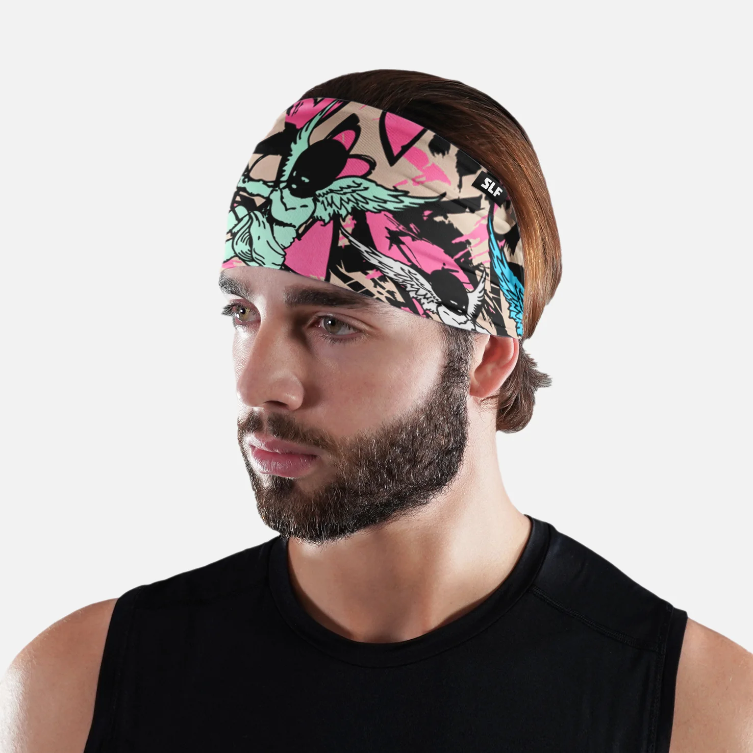 Cupid Graffiti Headband - Image 2